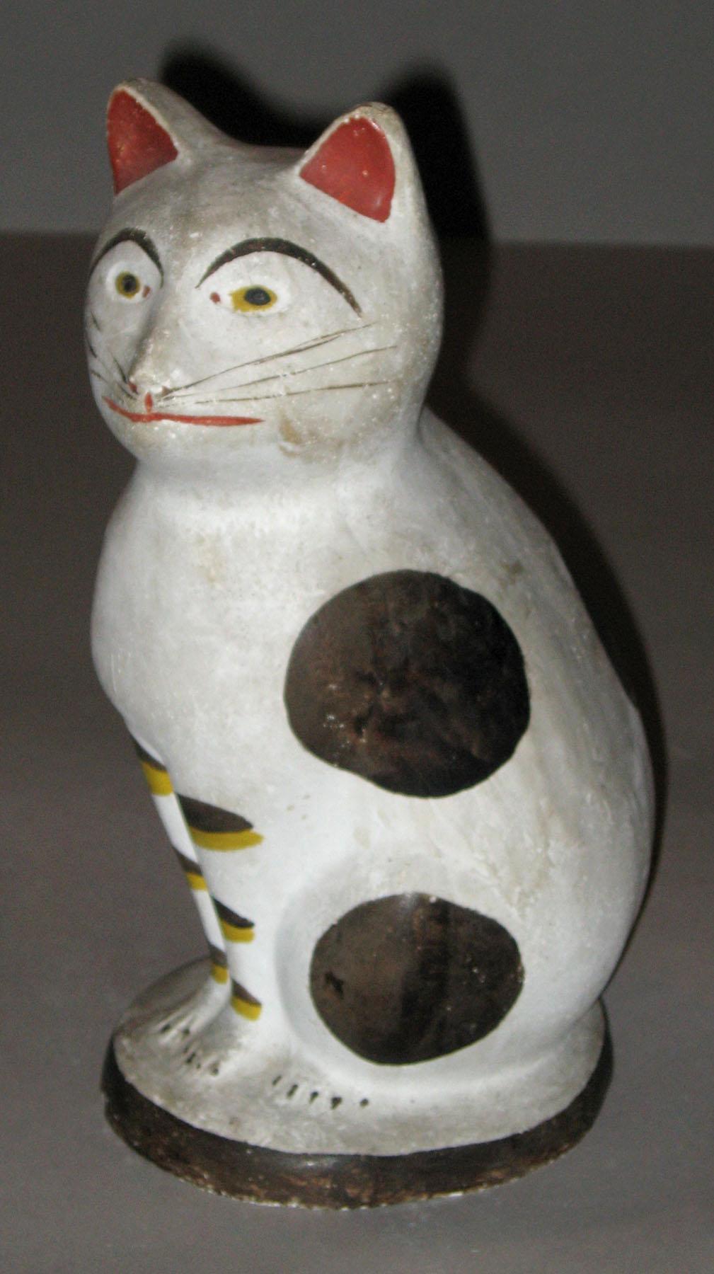 1964.1712 Chalkware sheep (cat)