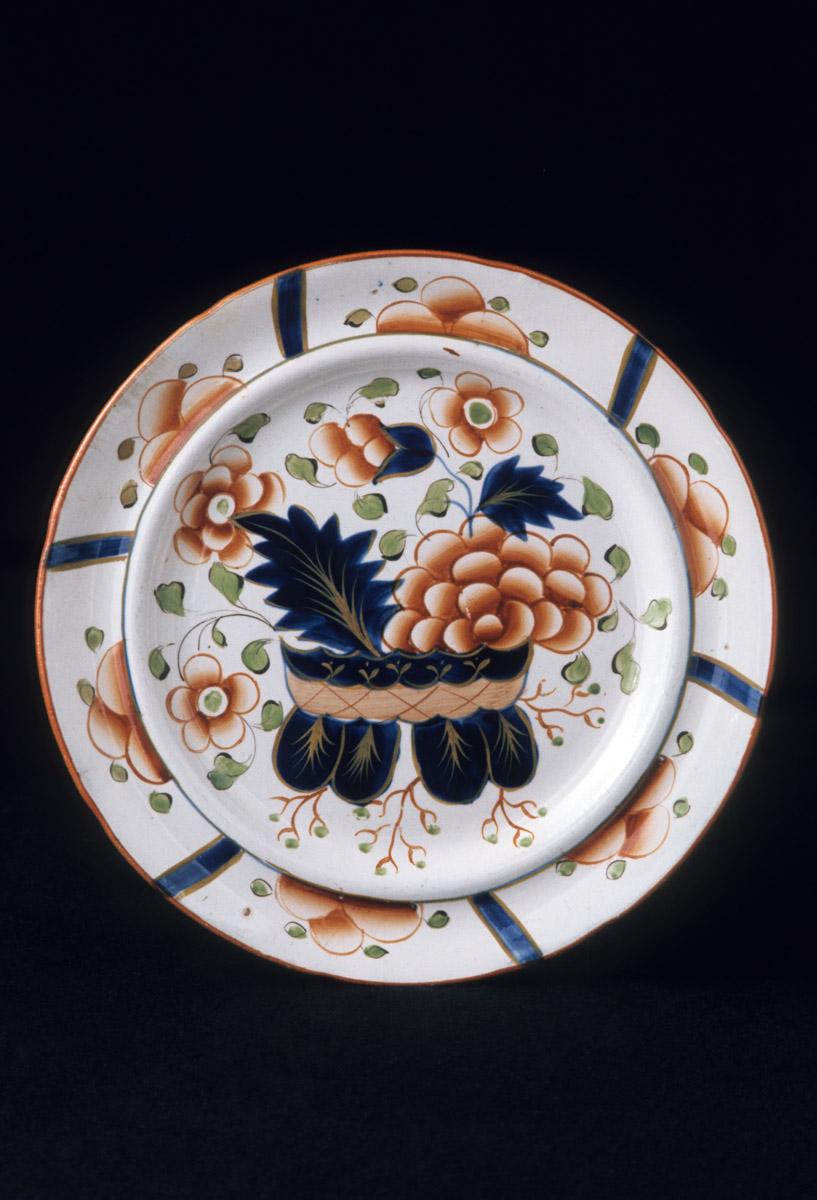 1964.1817.001 War bonnet pattern plate