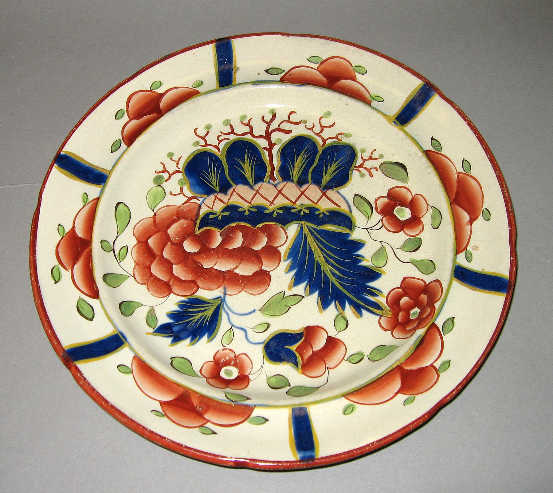 1964.1817.002 War Bonnet pattern plate