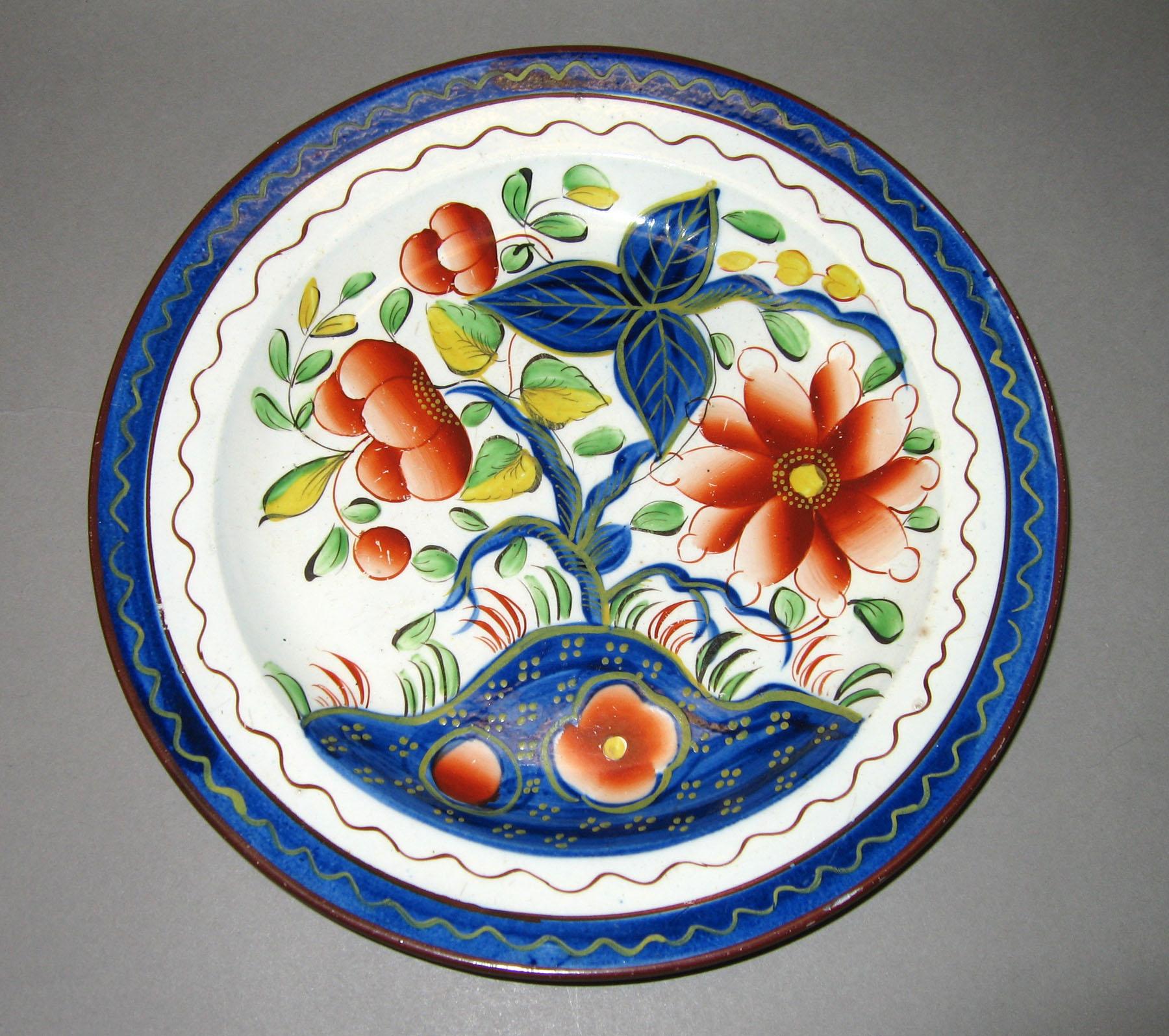 1964.1819.003 Sunflower pattern plate