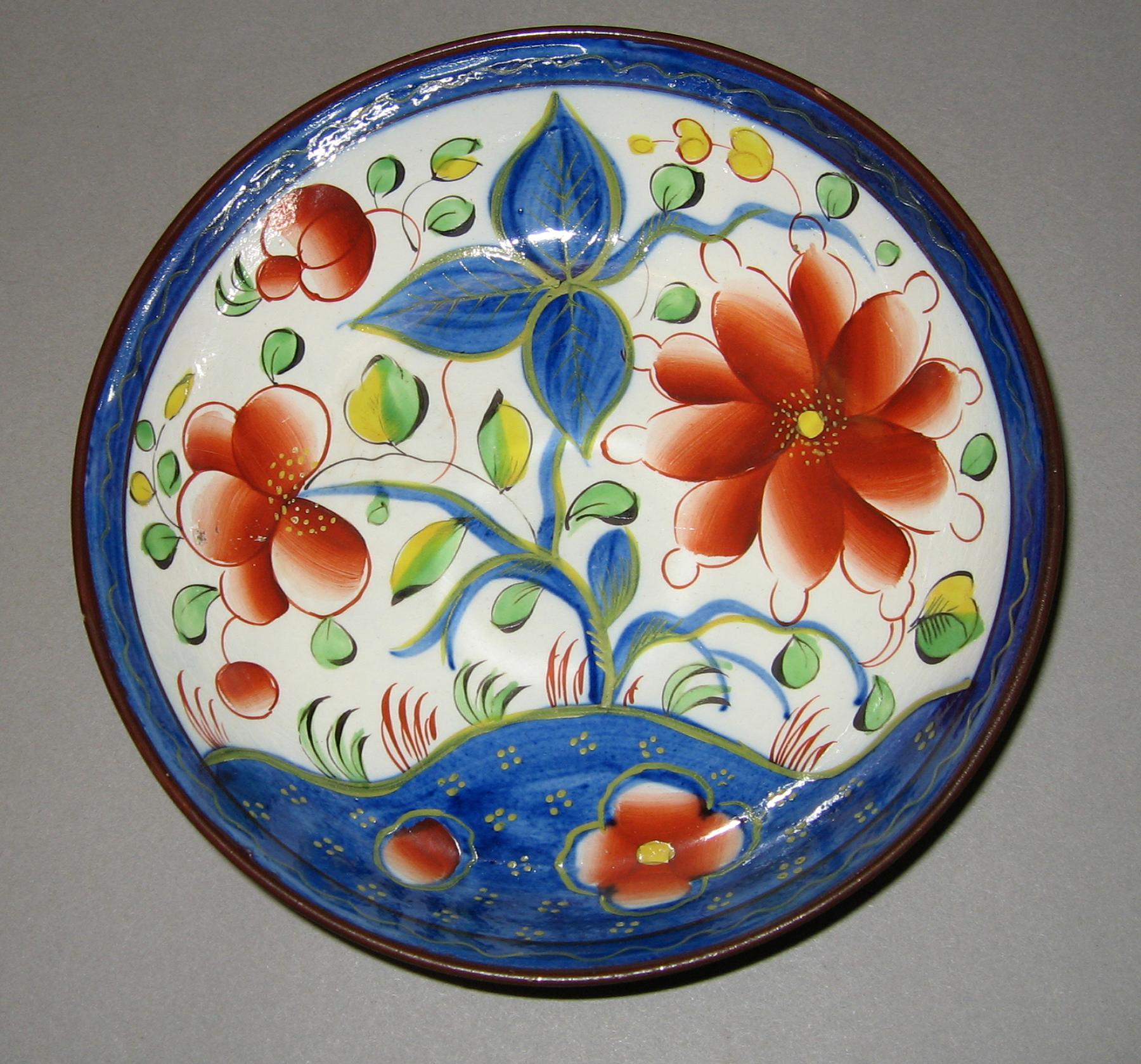 1964.1819.006 Sunflower pattern plate