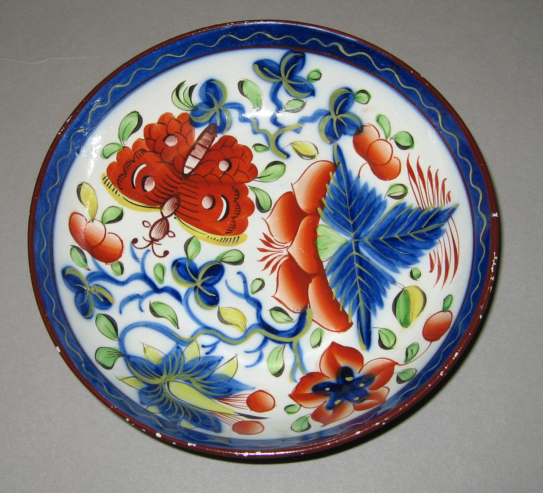 1964.1824.004 Butterfly pattern saucer