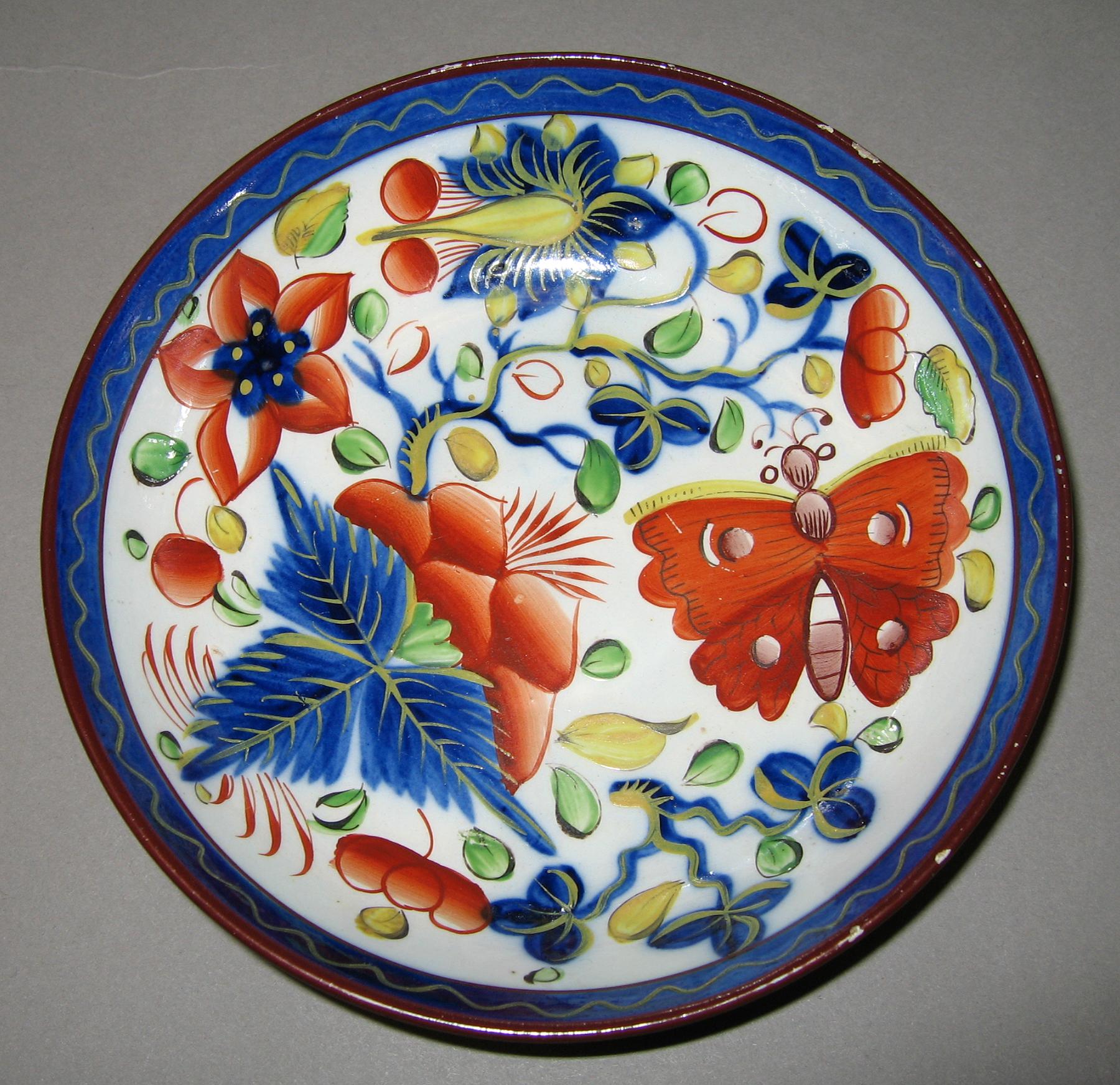 1964.1824.005 Butterfly pattern saucer
