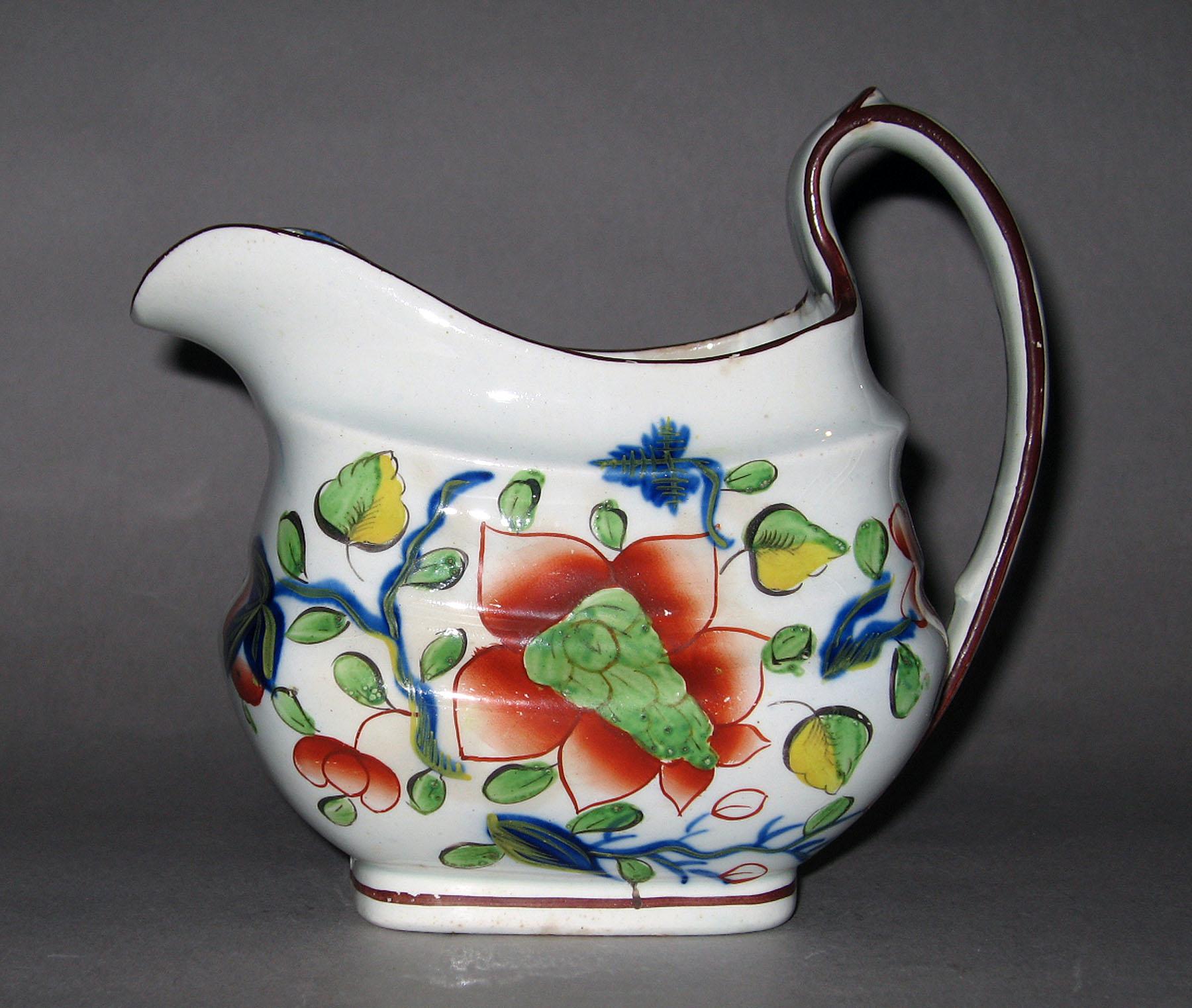 1964.1827.001 Dove pattern cream pot