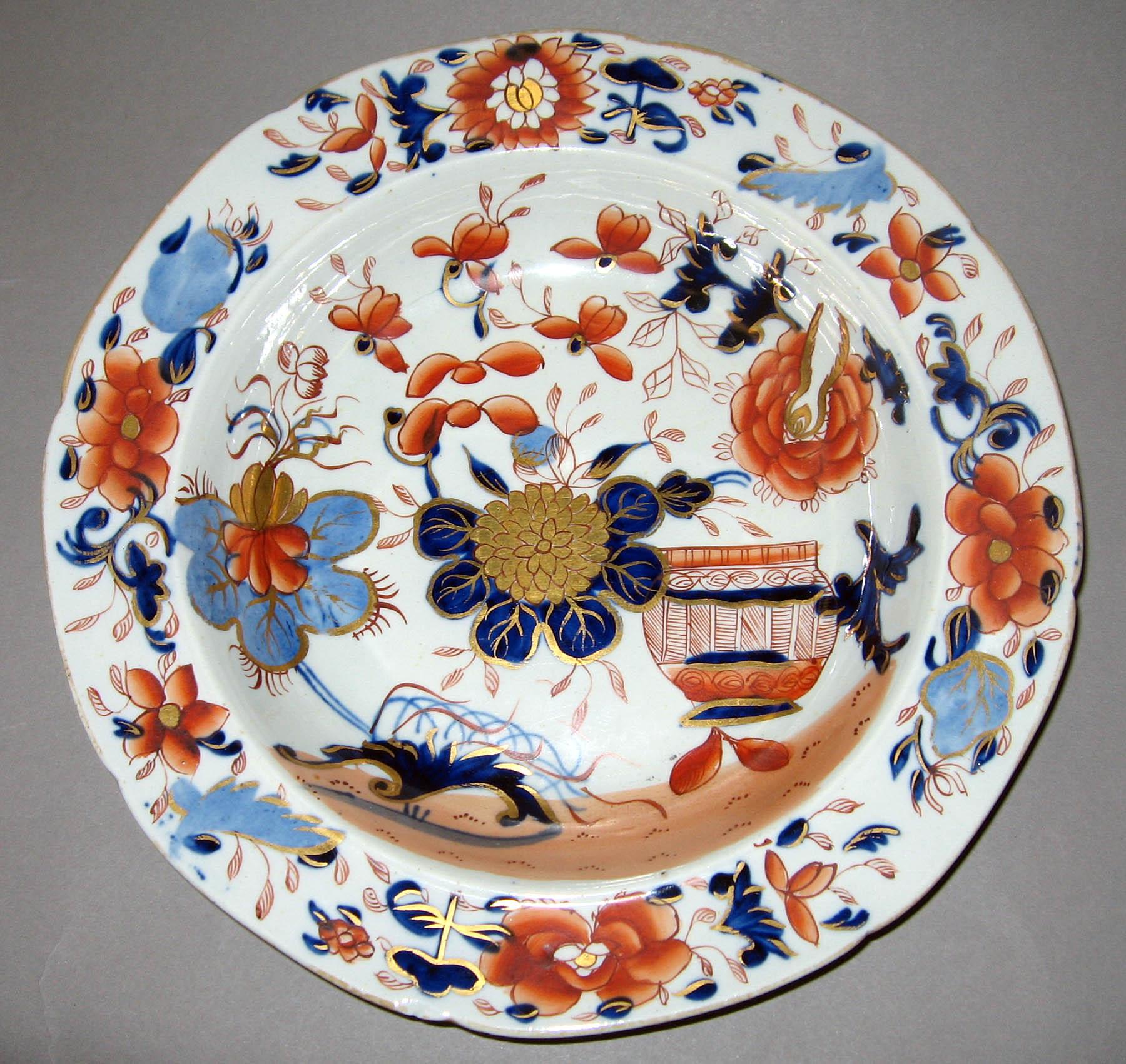 1964.1829 Mason's ironstone soup plate