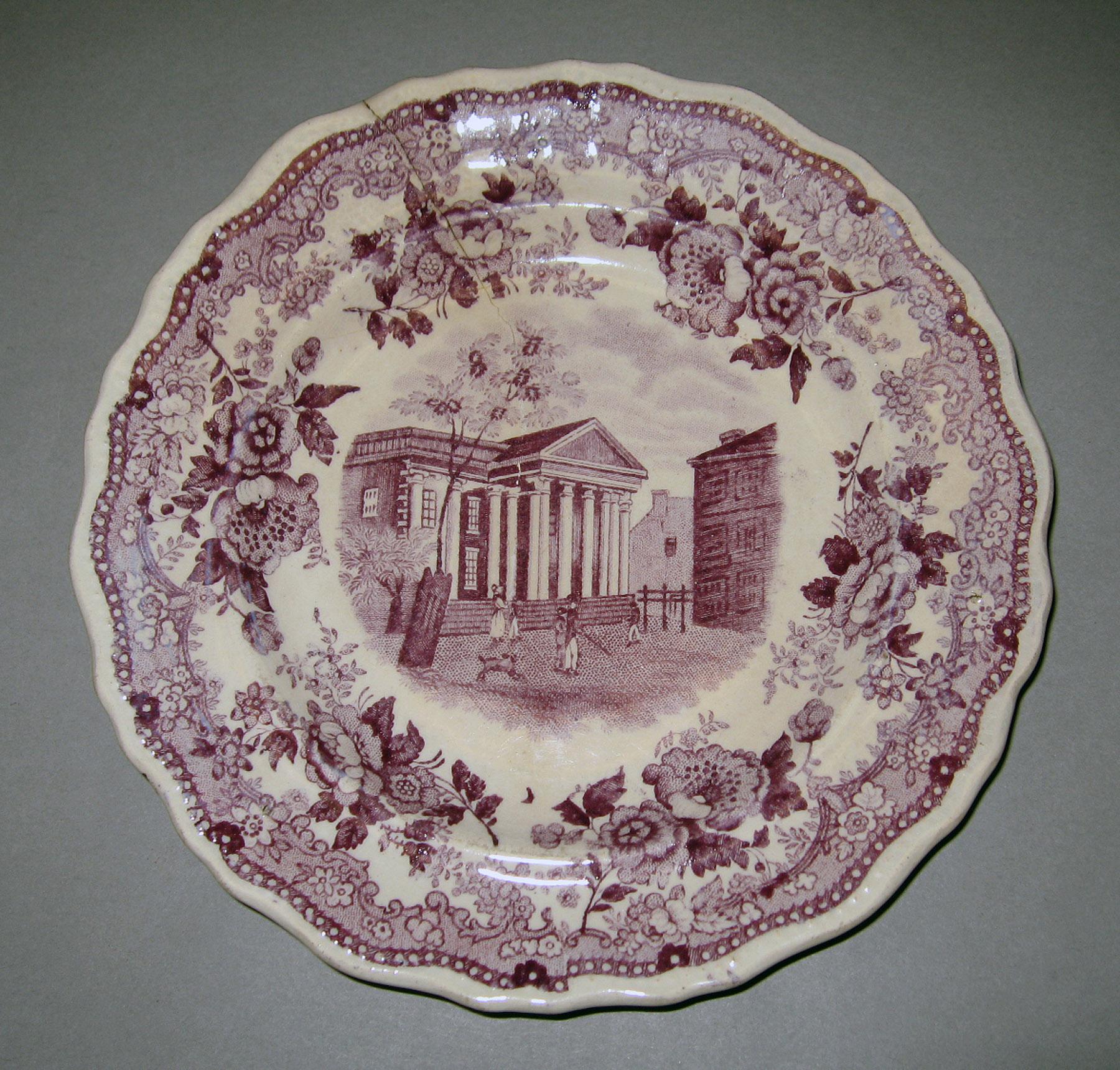 1964.1830.005 Earthenware plate