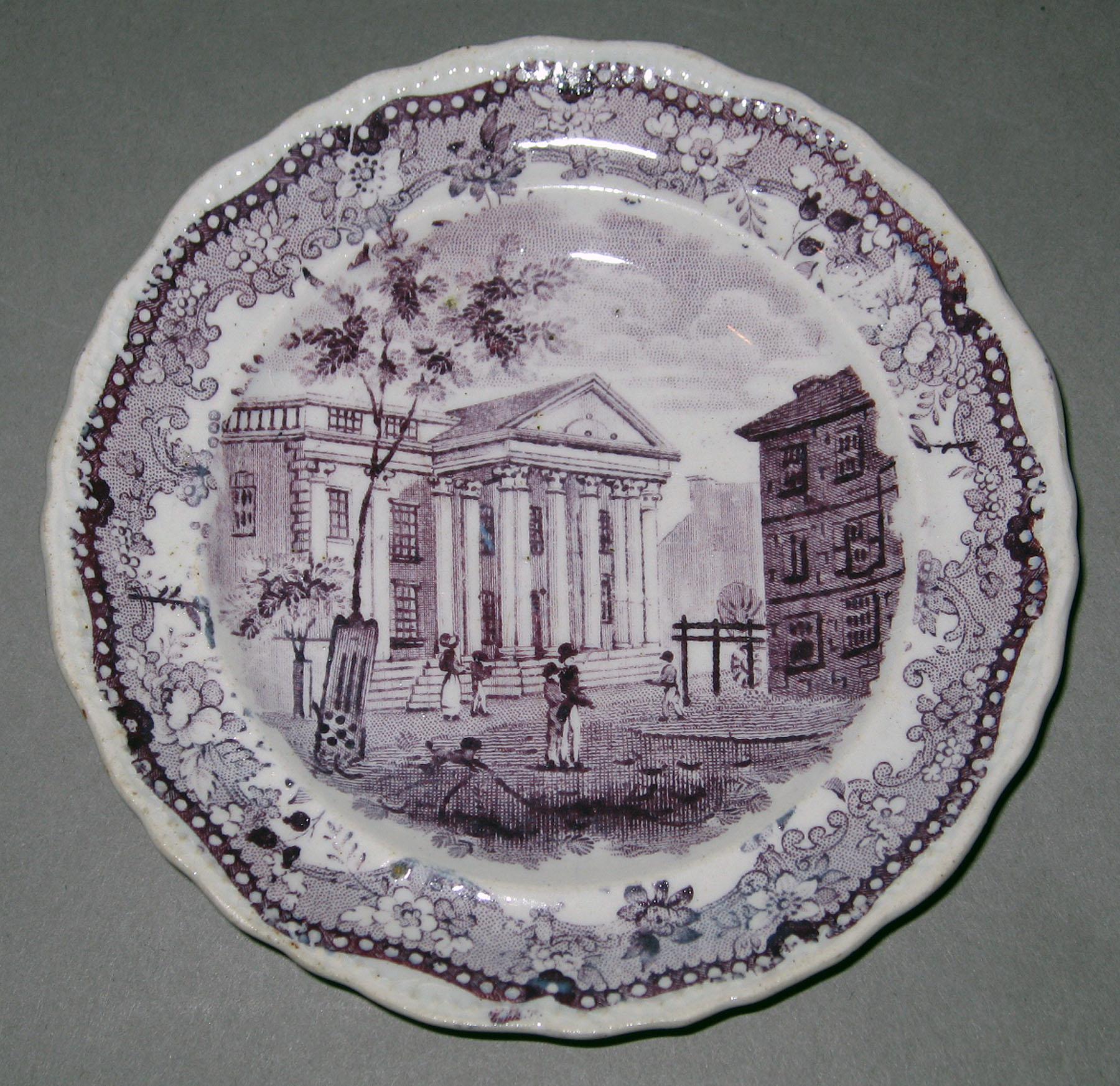 1964.1830.006 Earthenware plate