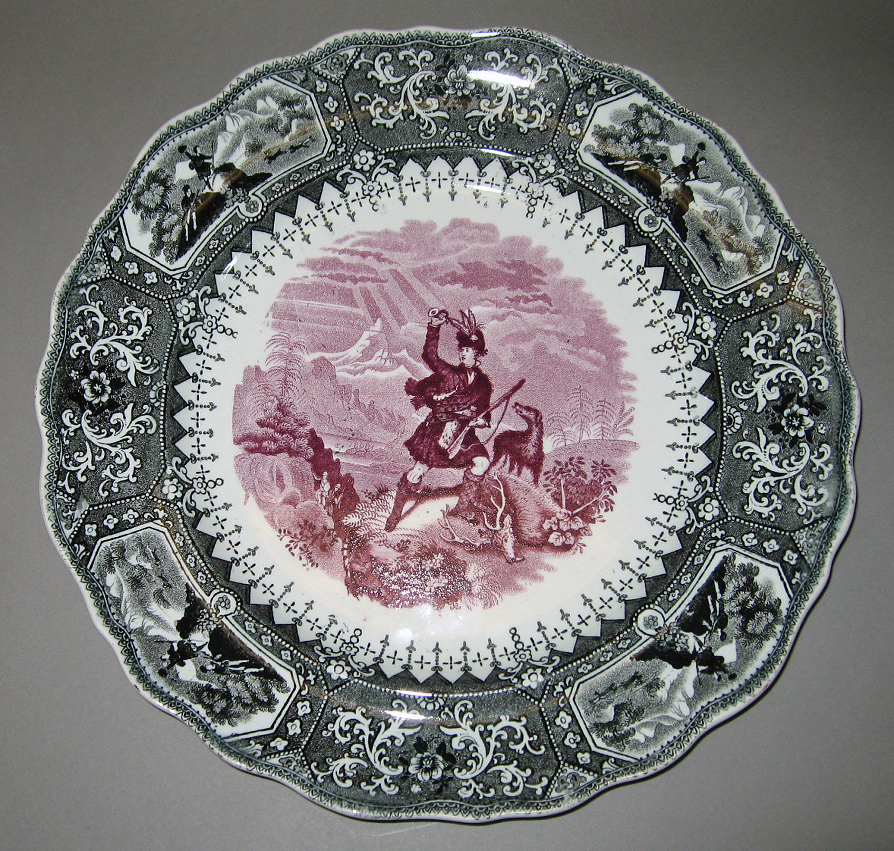 1964.1843 Earthenware Plate