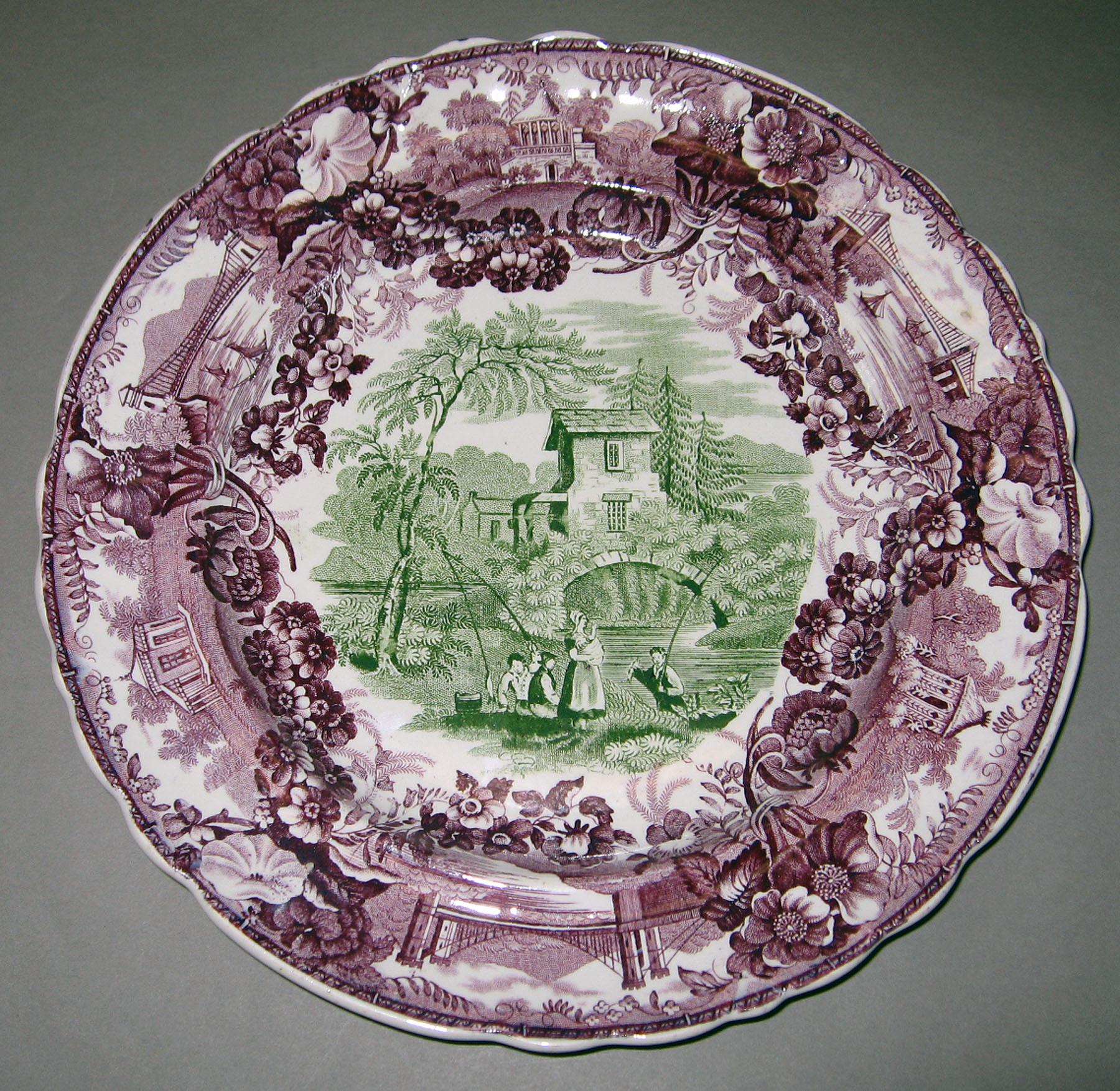 1964.1844.001 Earthenware plate
