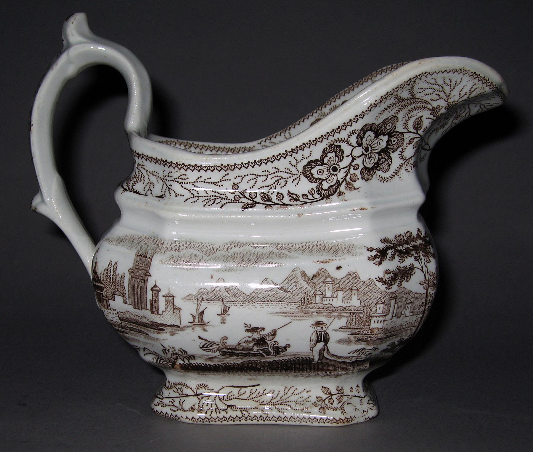1964.1850.002 T & J Mayer Earthenware Jug