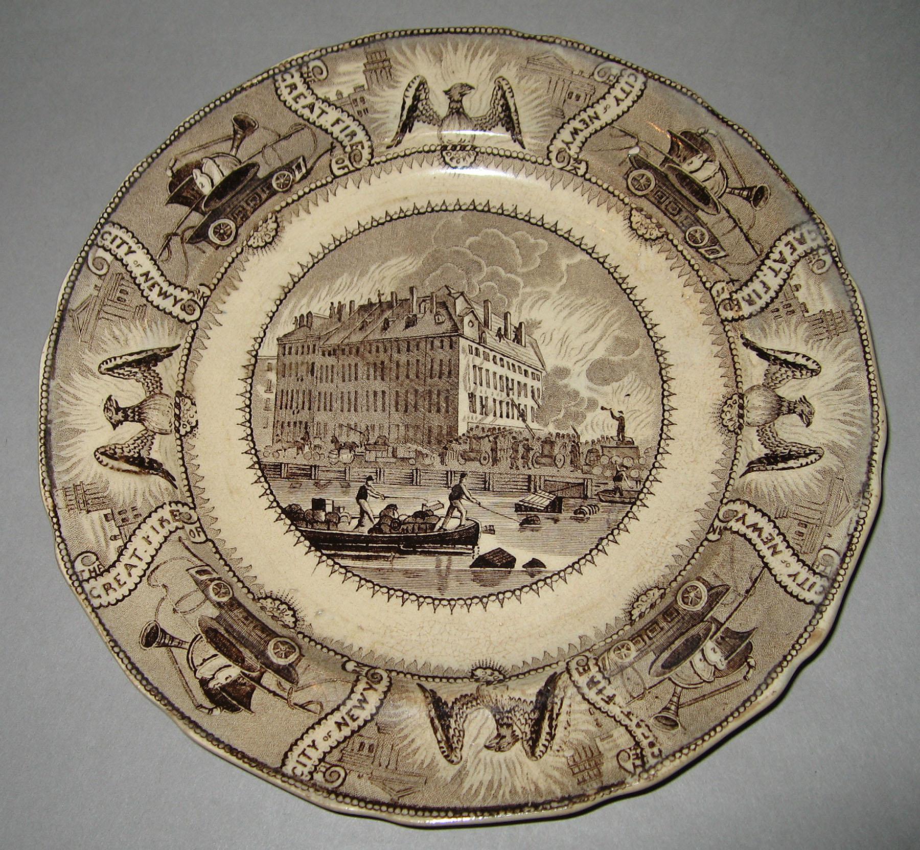 1964.1853 Ironstone plate