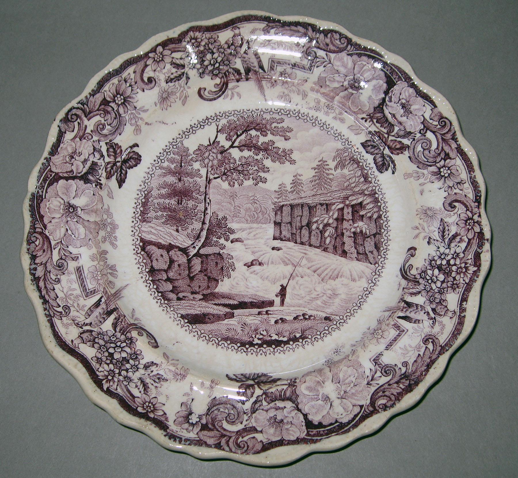 1964.1855 Earthenware plate