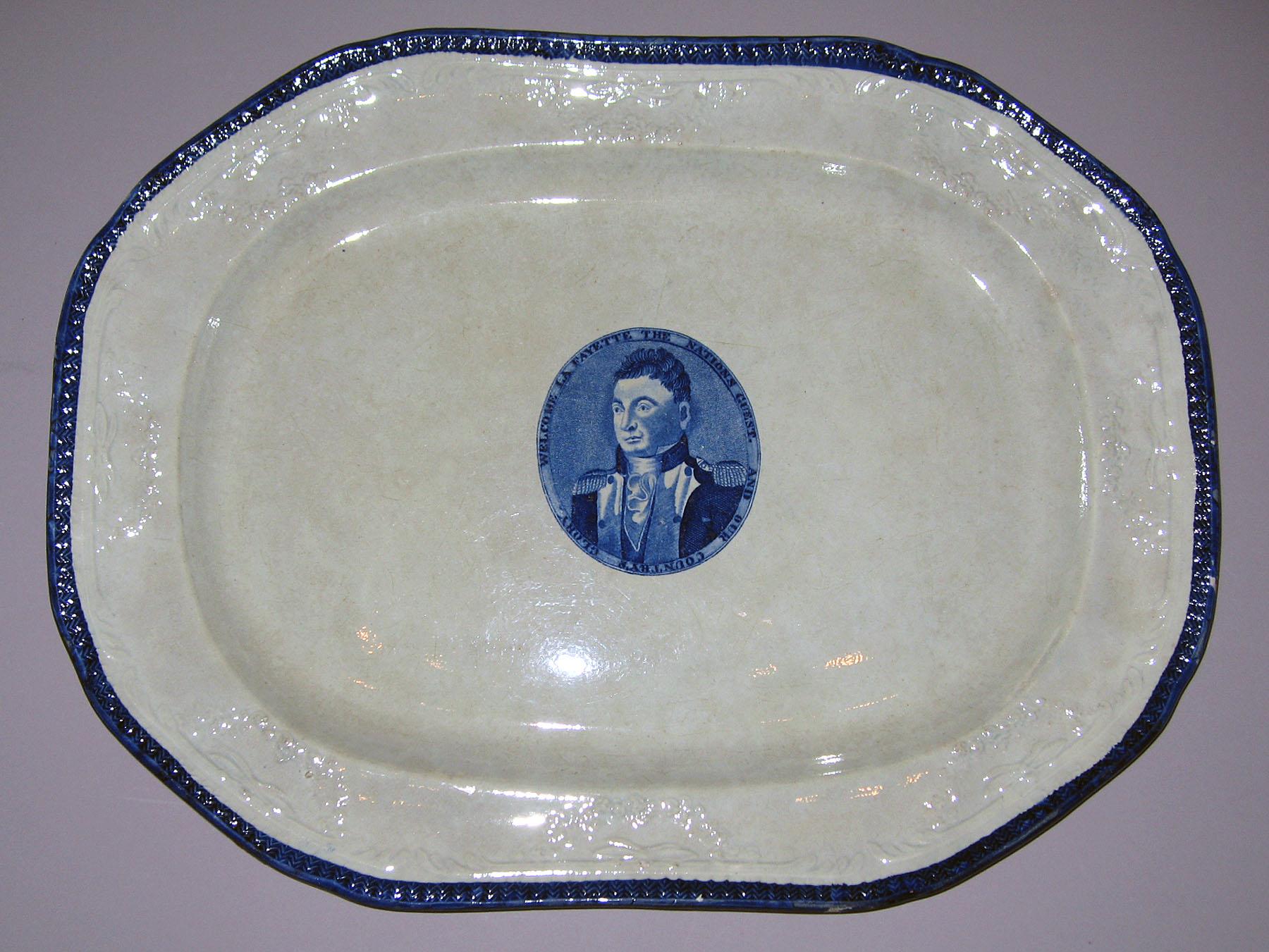 1964.1866 Clews Pearlware Dish