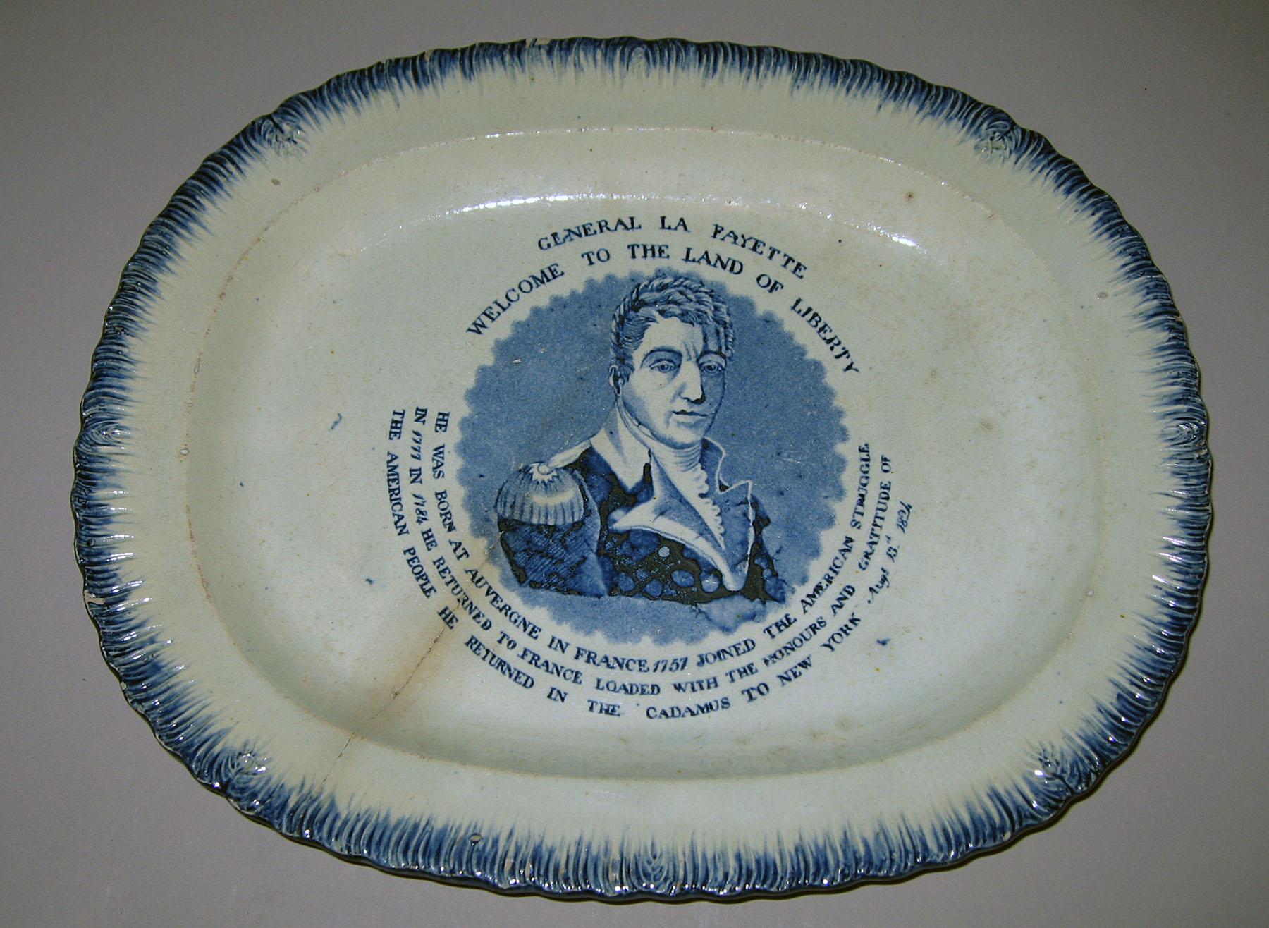 1964.1869 Pearlware dish