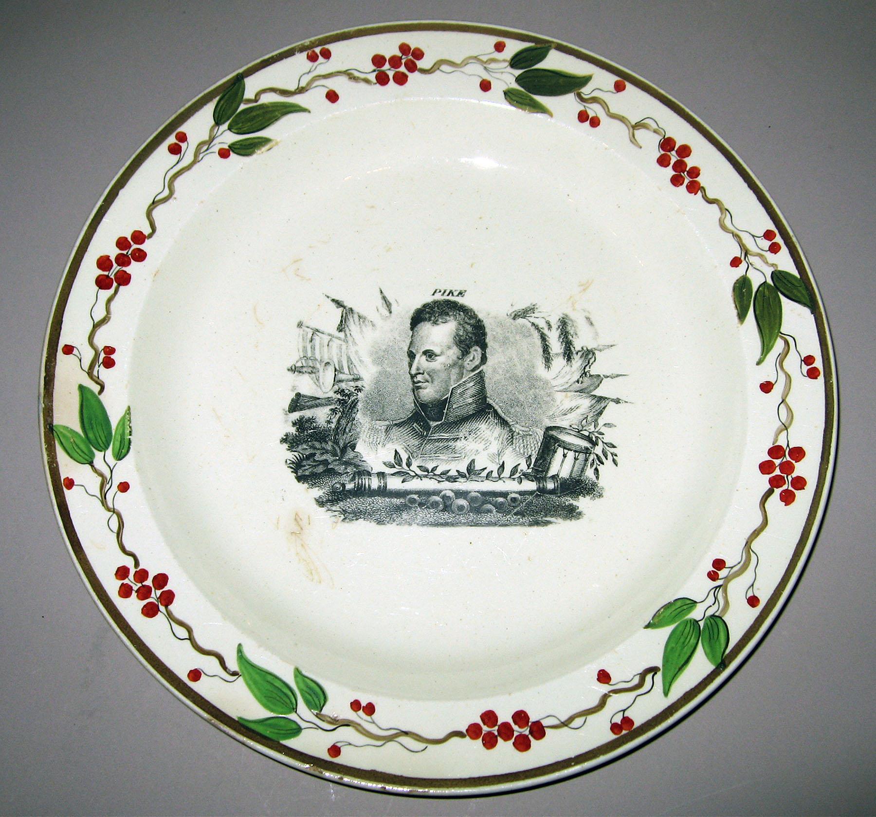 1964.1877 Pearlware plate