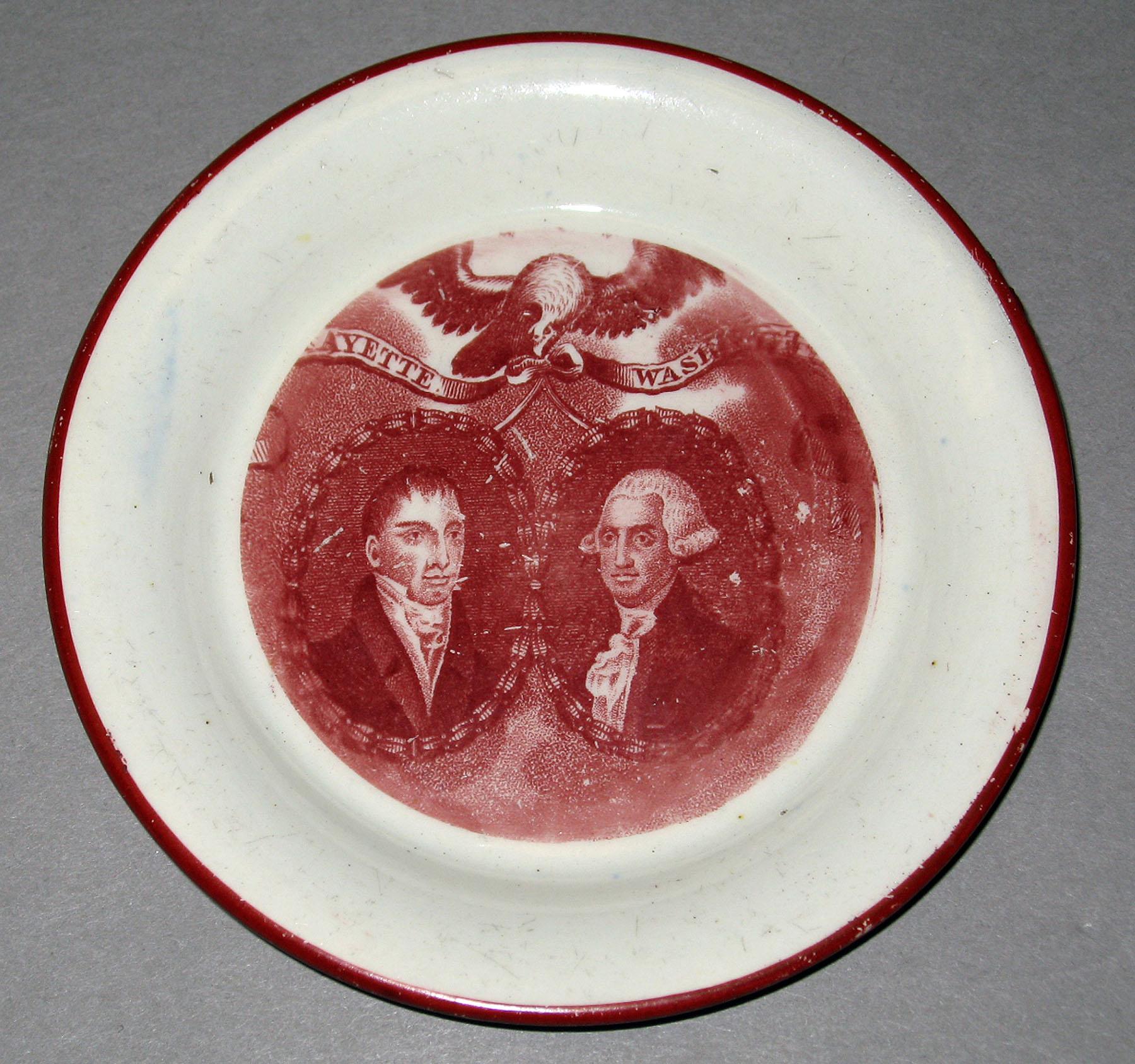1964.1885 Wood Earthenware plate