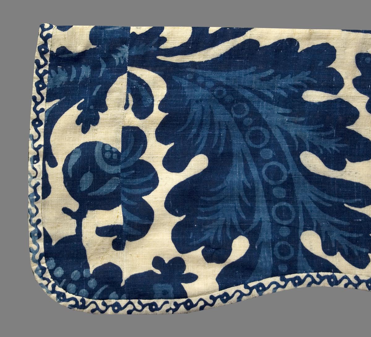 1955.0654 G Bed Hanging, Valance, Edge Detail