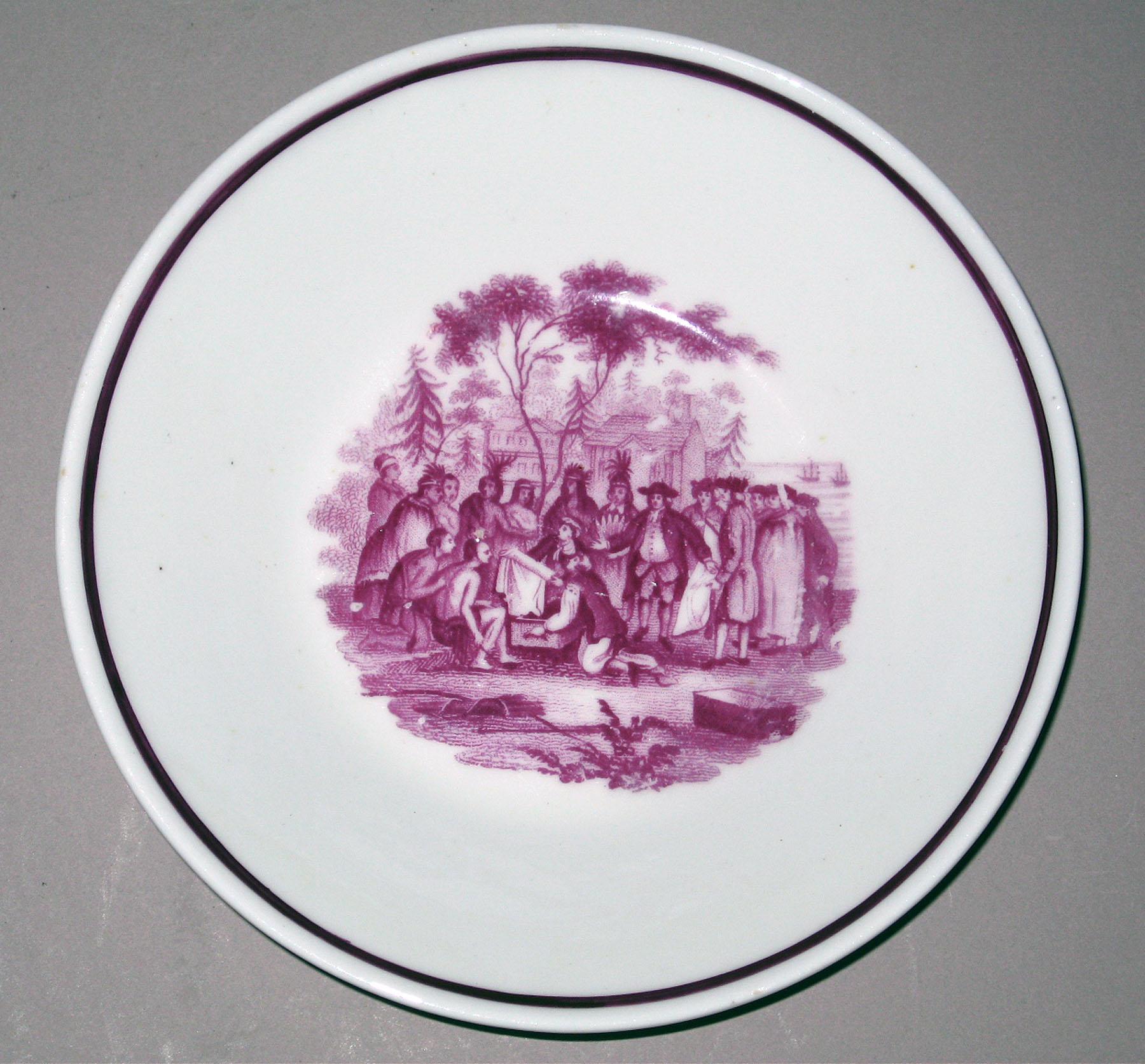 1964.1903.006 Porcelain saucer