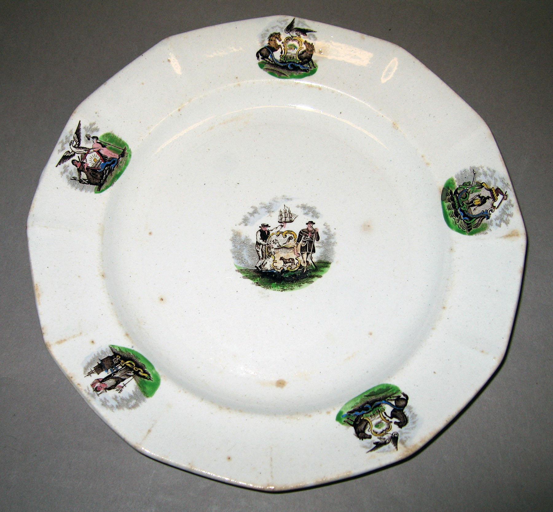1964.1905 Ironstone plate