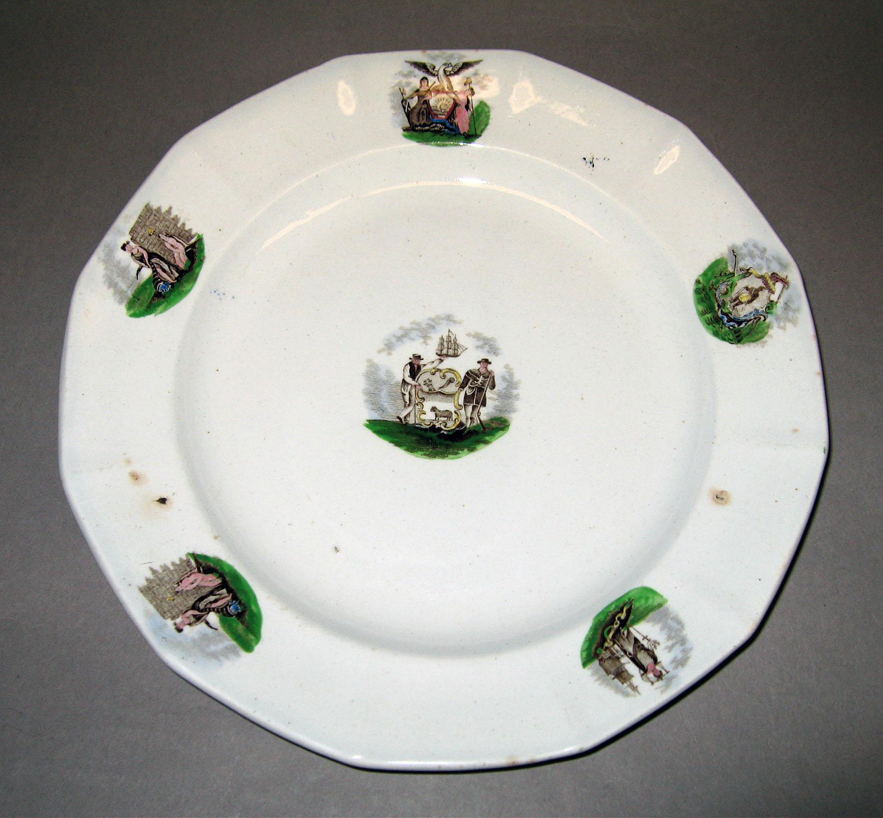 1964.1906 Ironstone plate