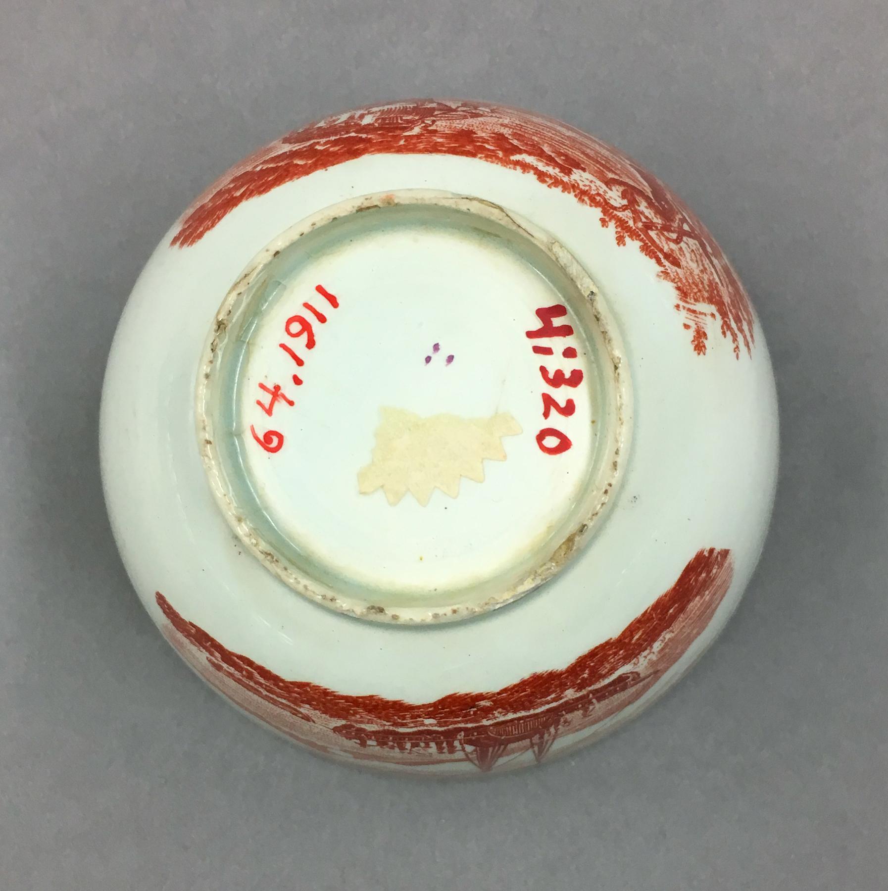 1964.1911 "Cadmus" teabowl, underside