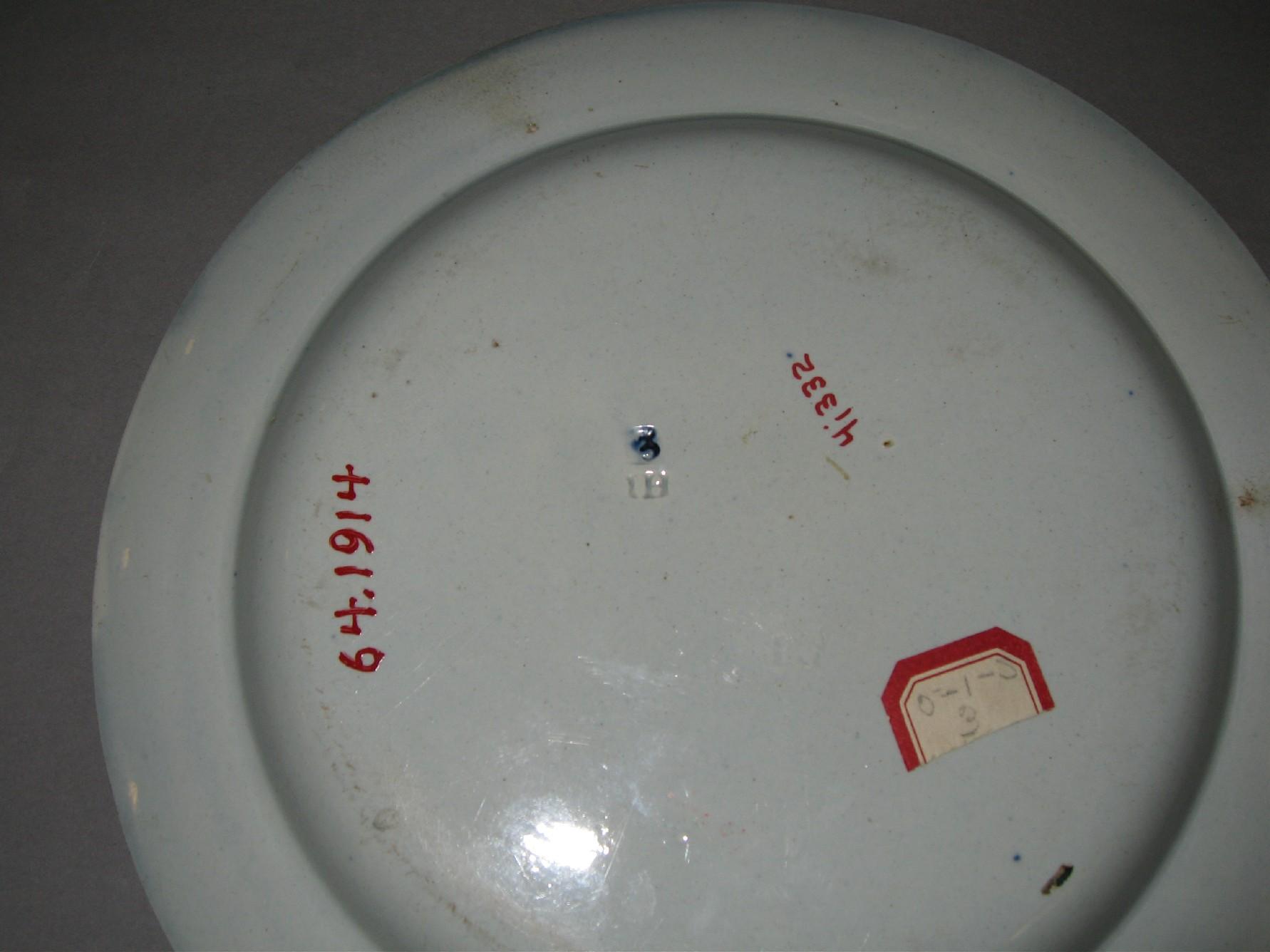 1964.1914 Plate (mark)