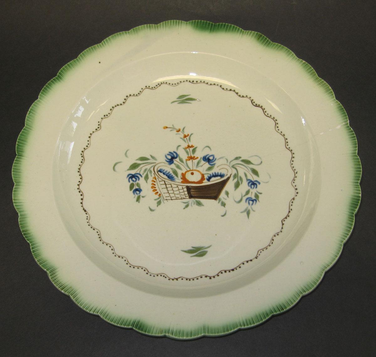 1964.1963 Pearlware plate