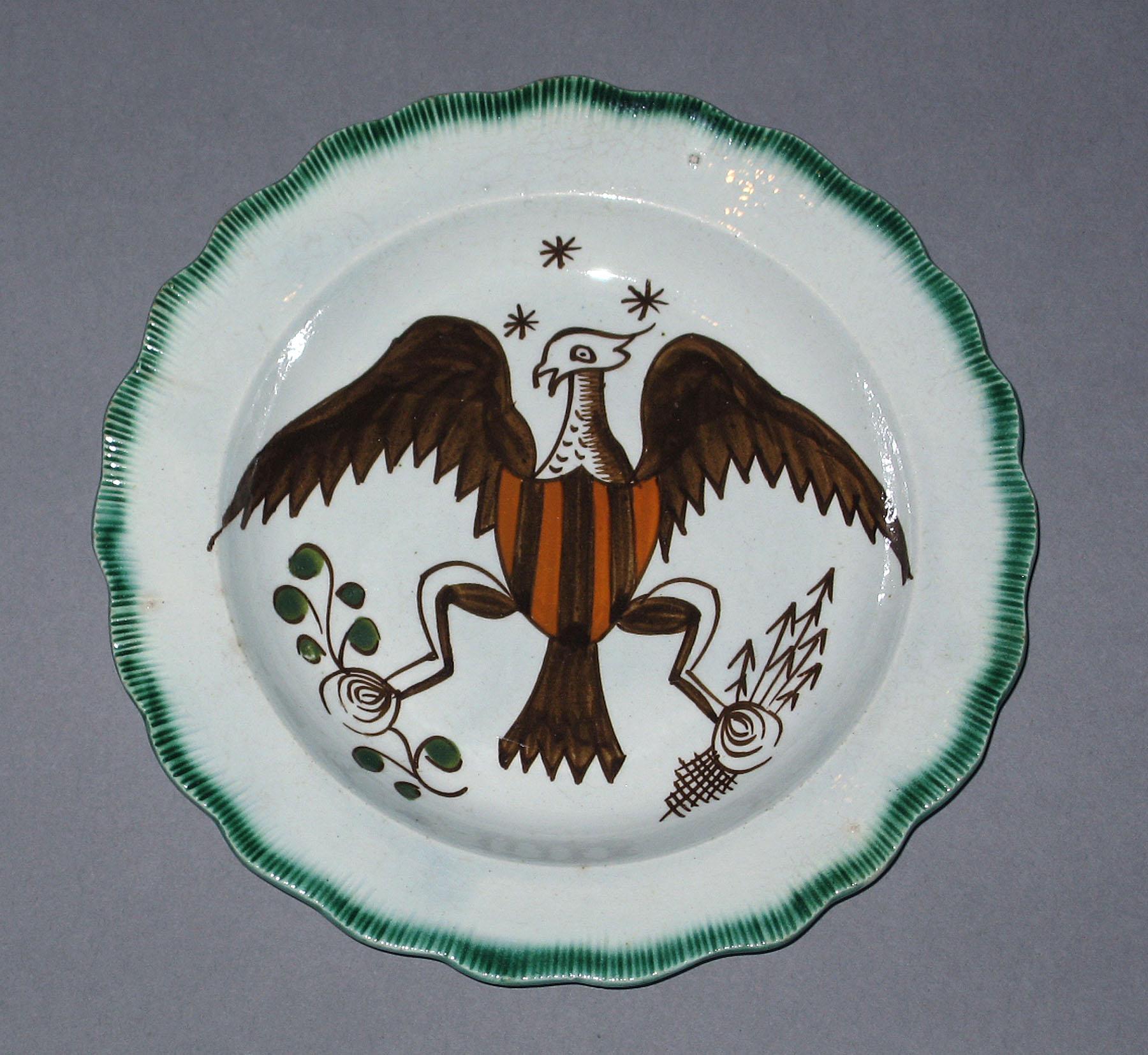 1964.1984 Pearlware plate