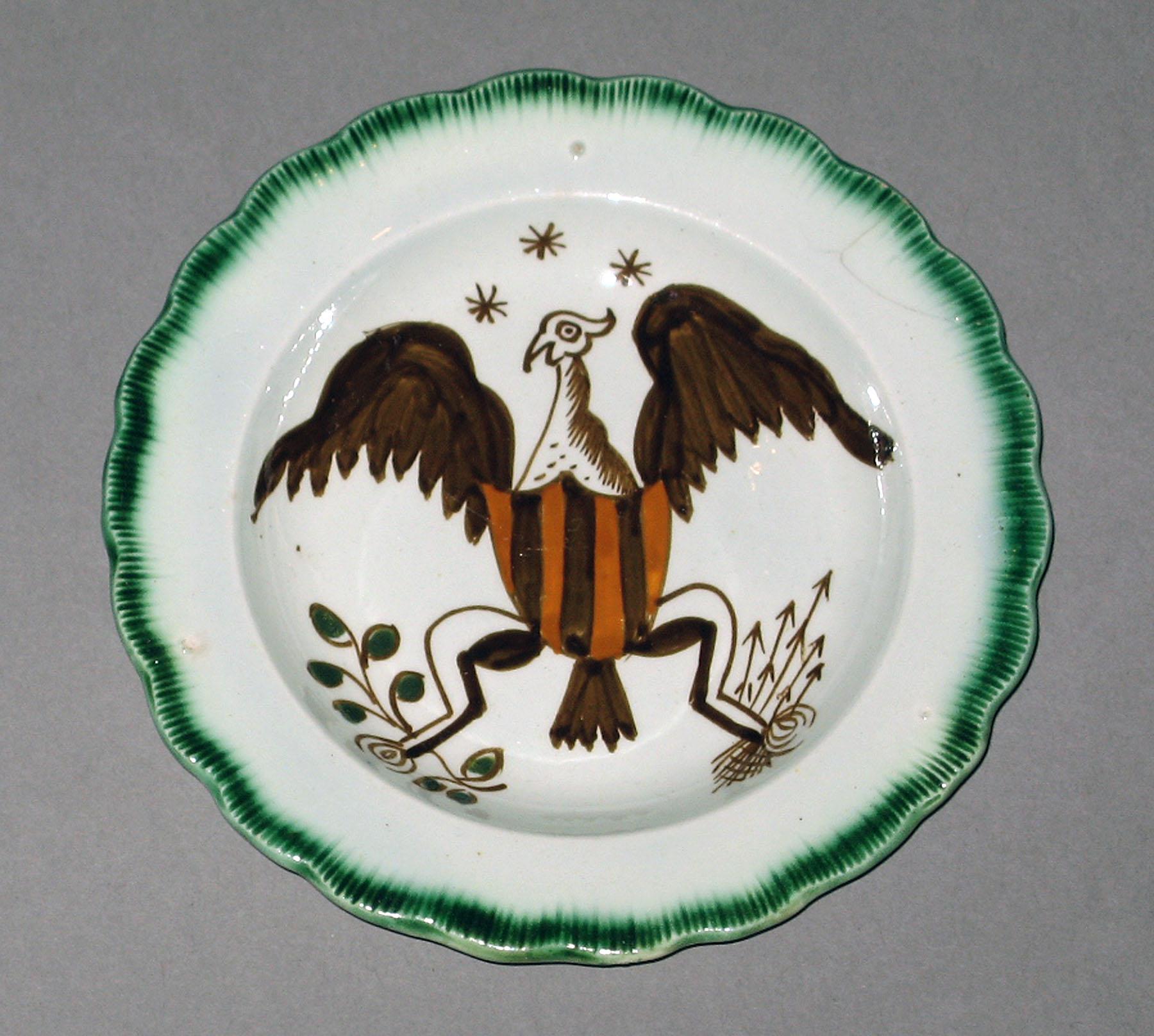 1964.1986 Pearlware plate