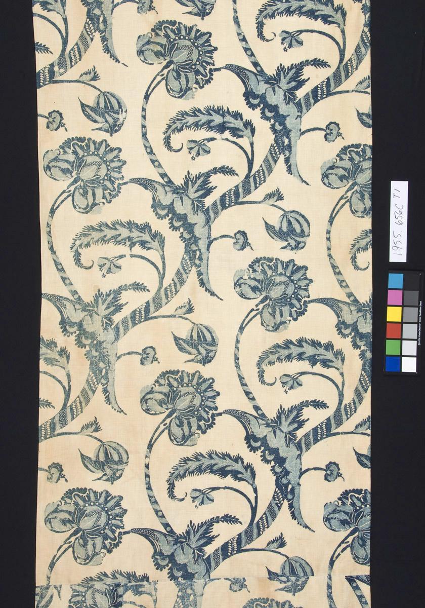 1955.0656 C Bed hanging, detail 1