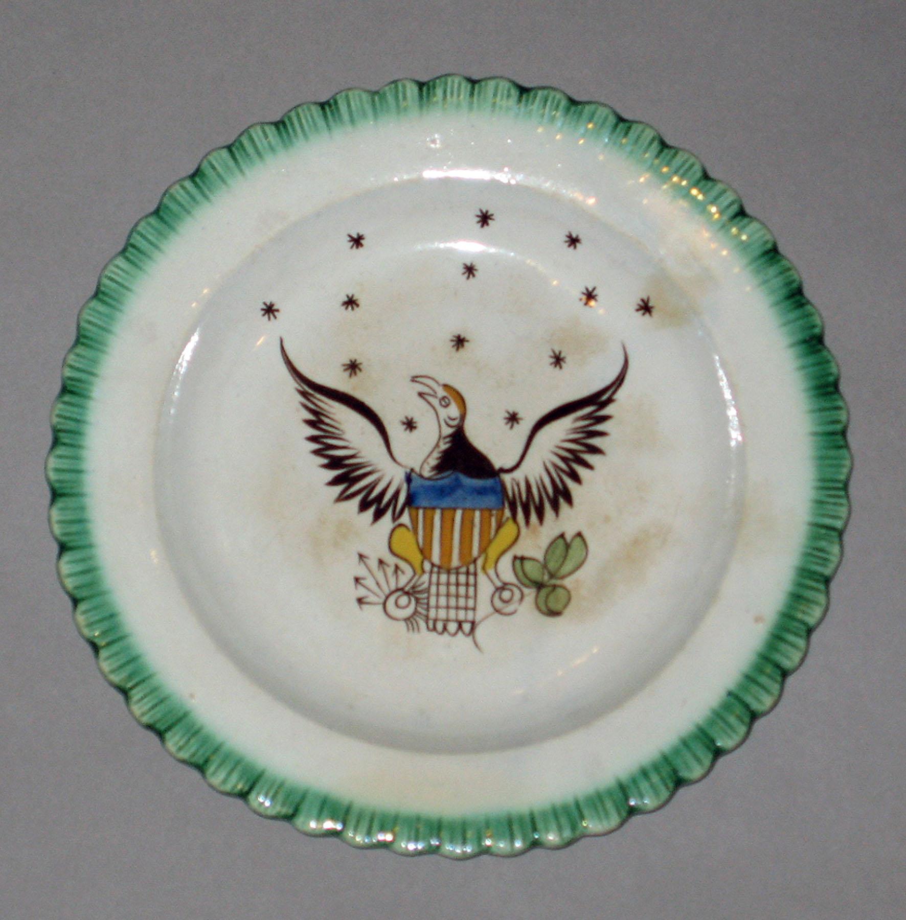 1964.1989 Pearlware plate