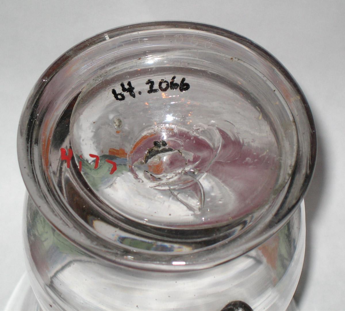 1964.2066 Glass mug (bottom)