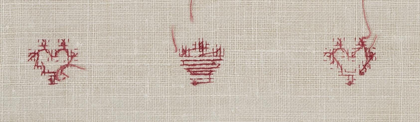 1964.2070 A Bedcover, reverse, detail 7