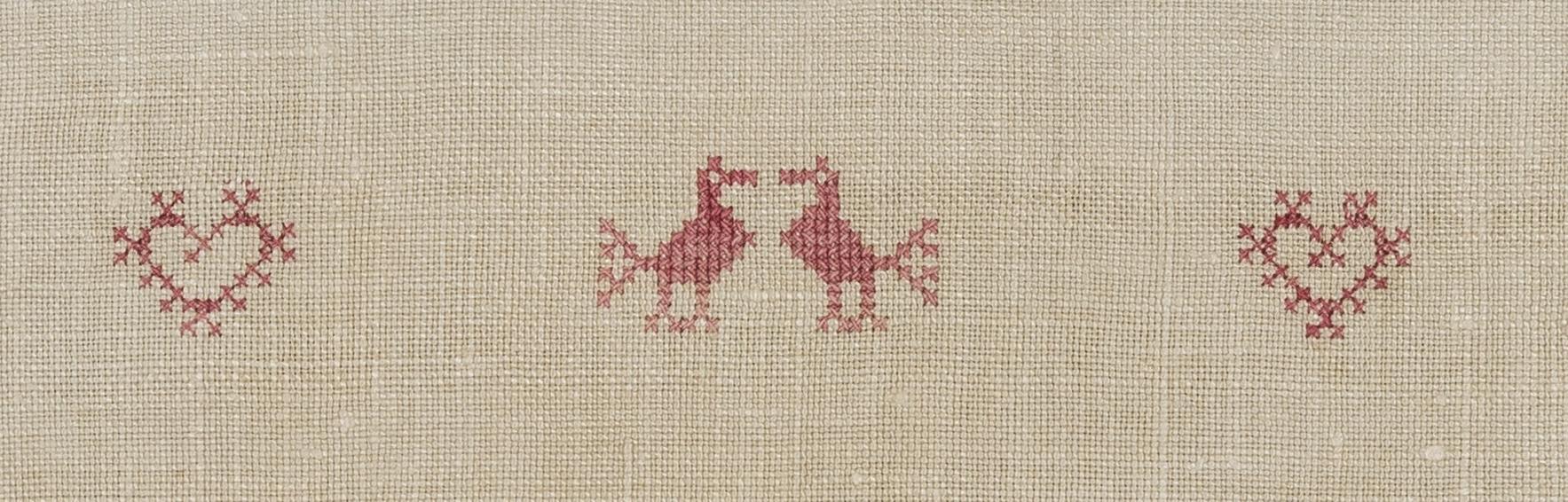 1964.2070 A Bedcover, detail 5