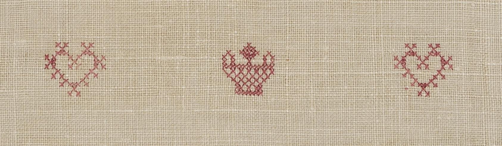 1964.2070 A Bedcover, detail 7