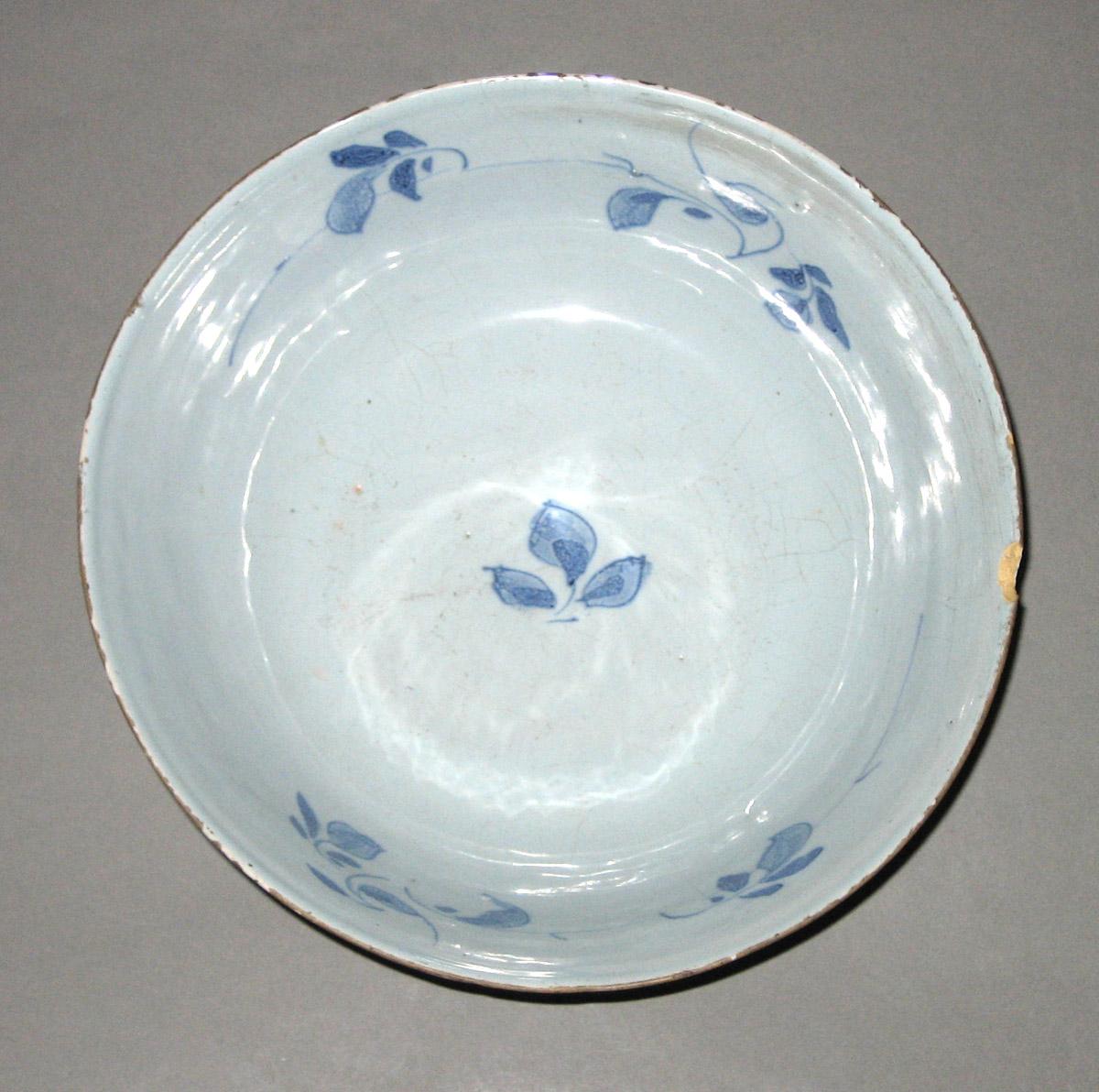 1964.2129 Delft punch bowl top