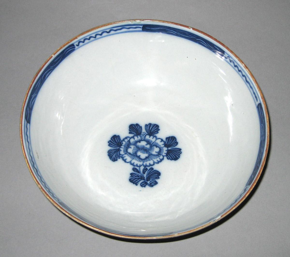 1964.2130 Delft punch bowl top