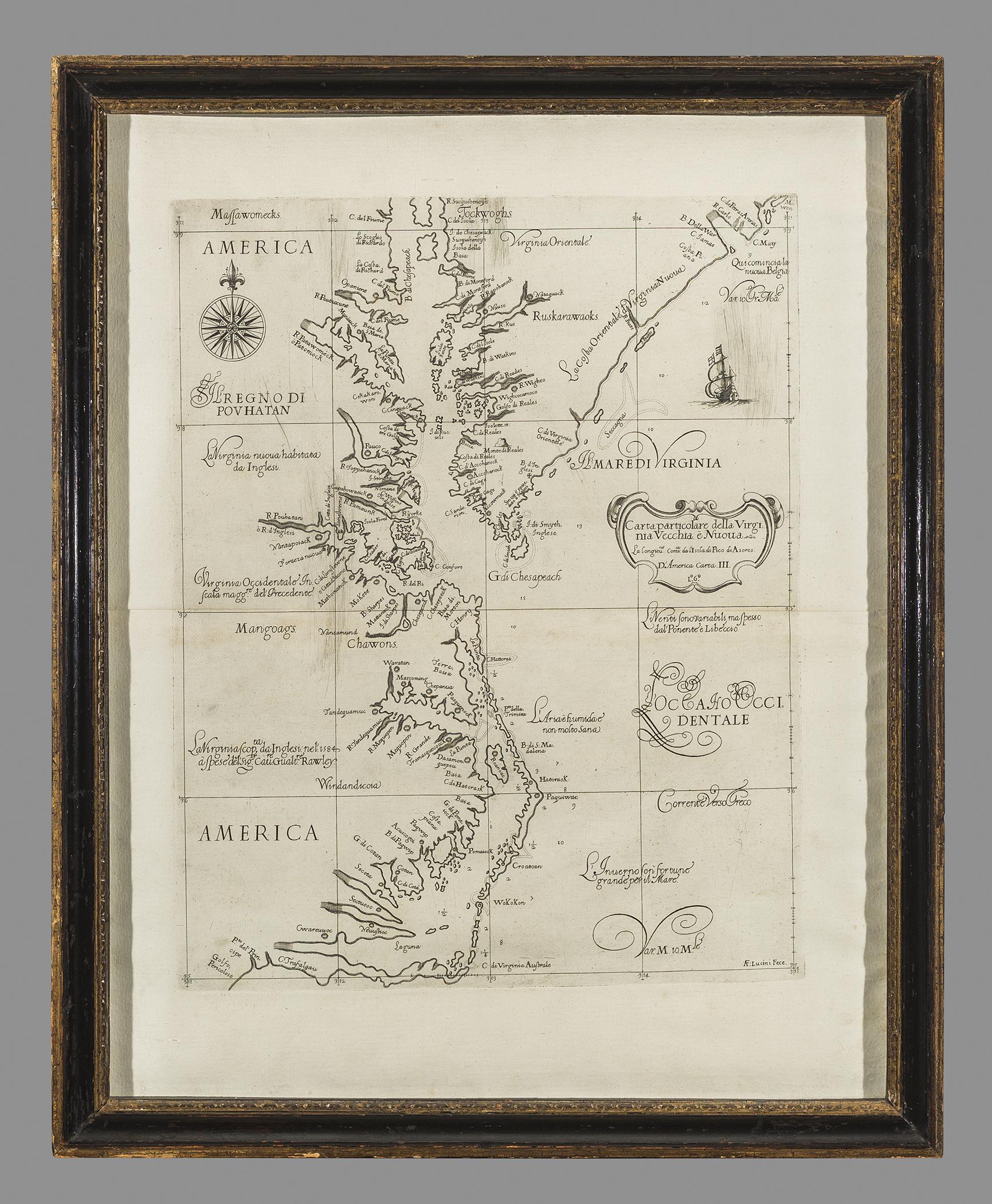 1961.1698 Map, 1964.2144 Frame, view 1
