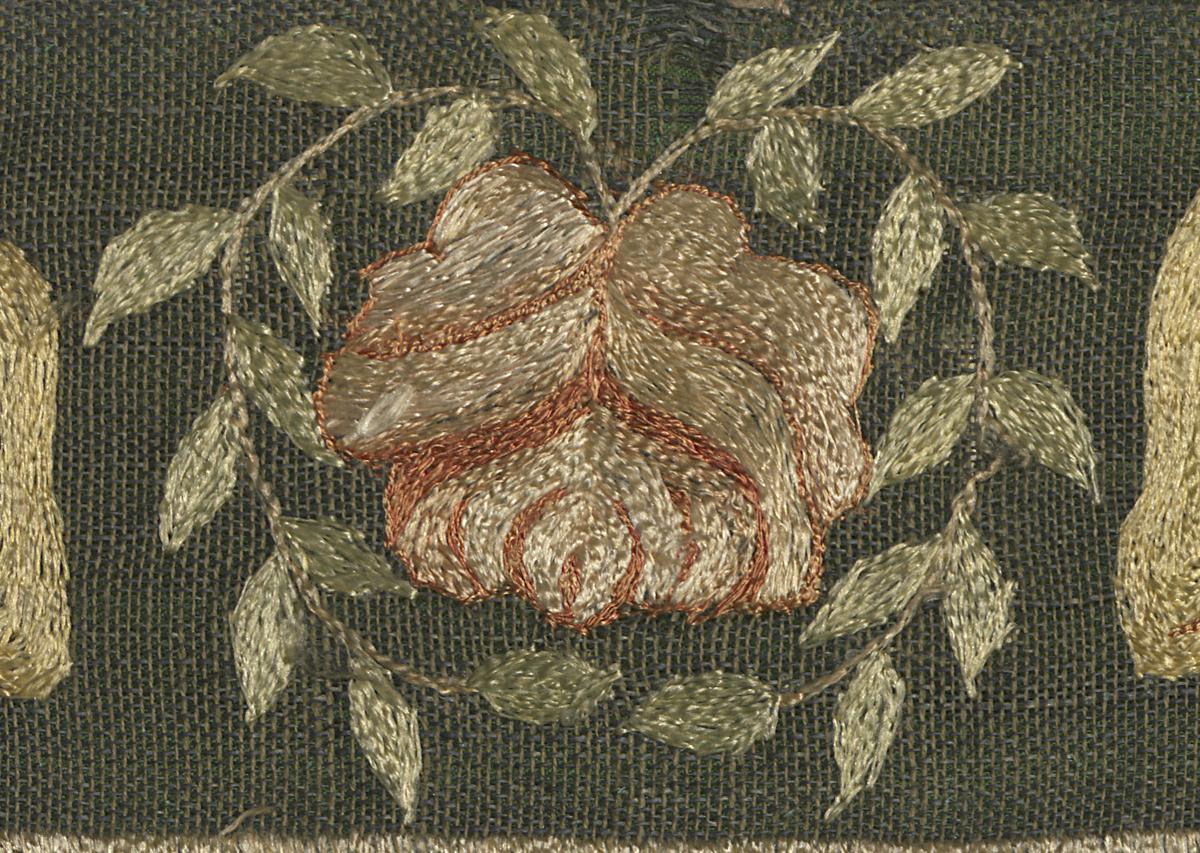 1964.2178 Needlework Picture, Detail 11