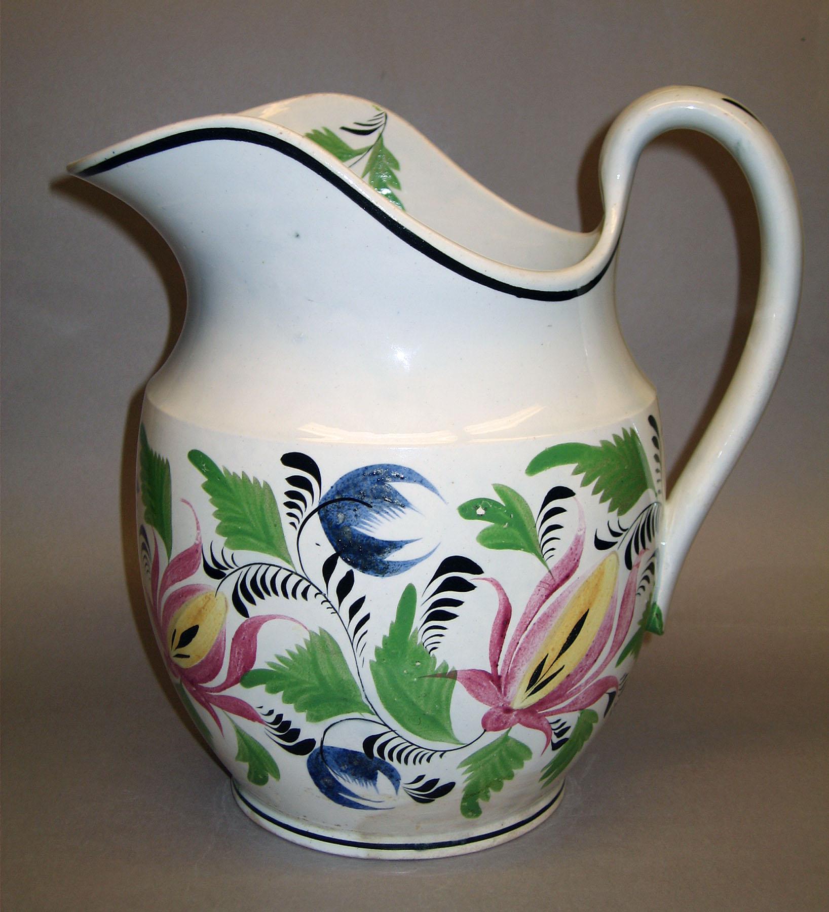 1964.2192 Pearlware jug