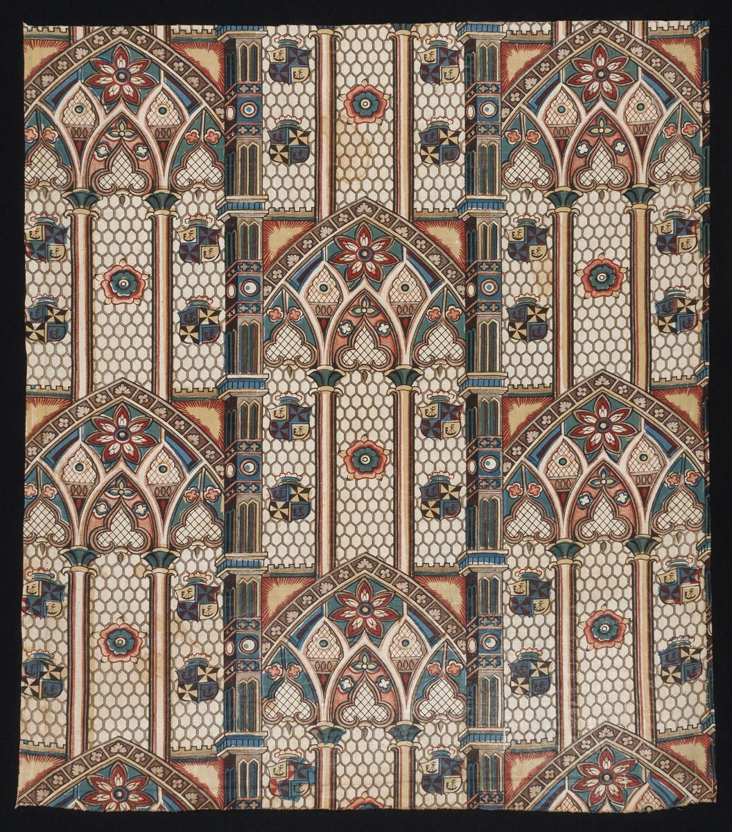 1965.0006 Textile, printed, view 2