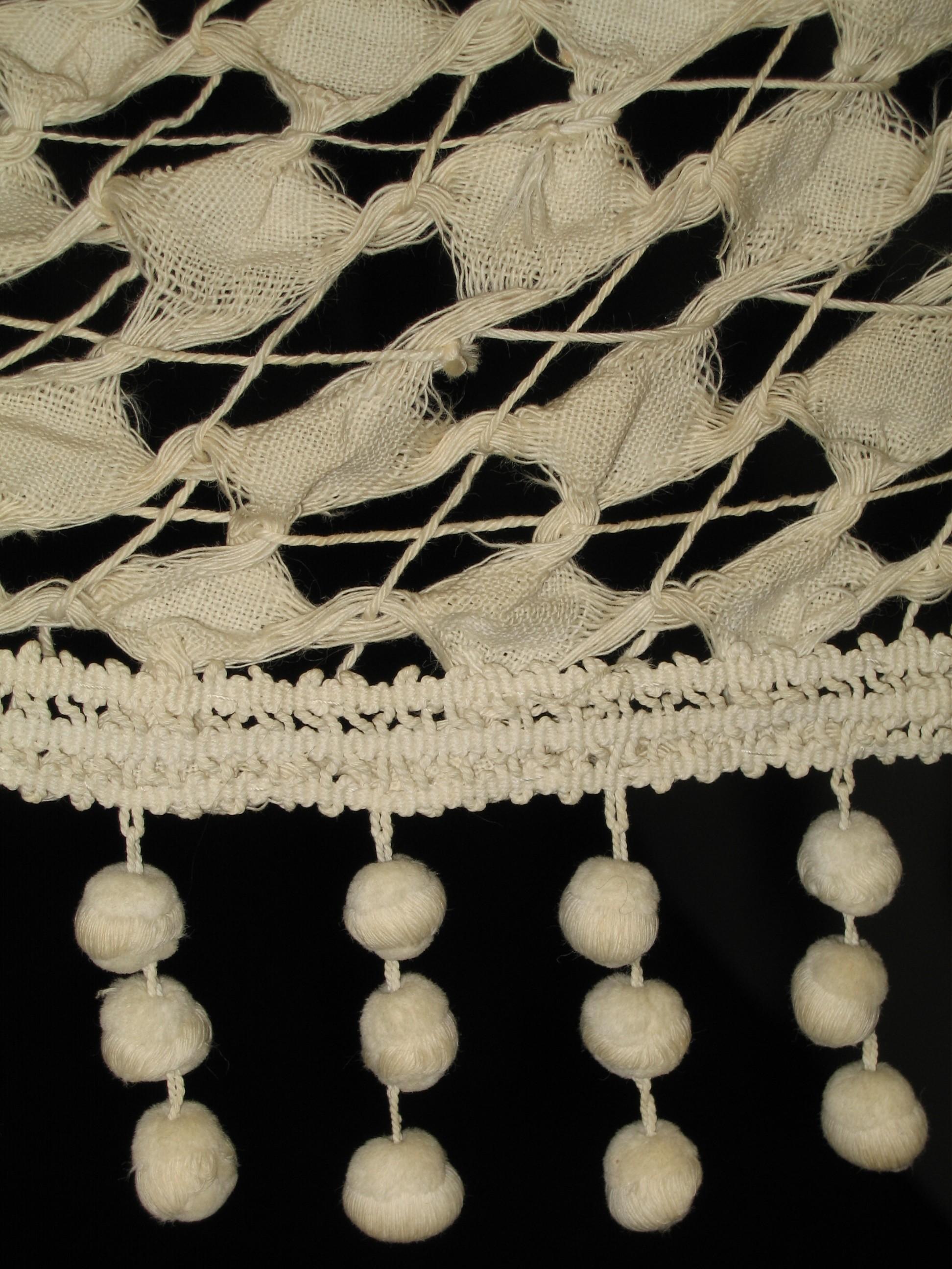 Sheraton Room Bed Curtain closeup