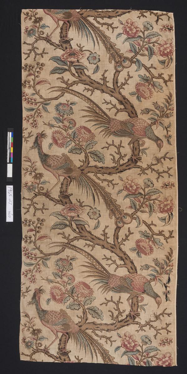 1965.0027 Textile, printed, view 1