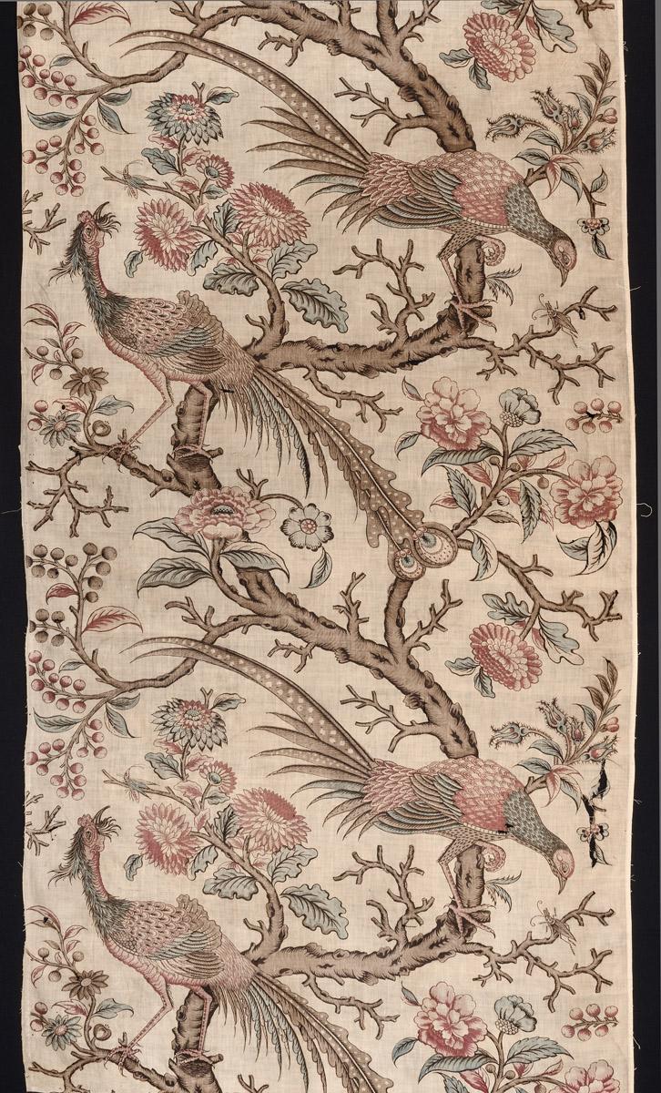 1965.0027 Textile, printed, detail 1