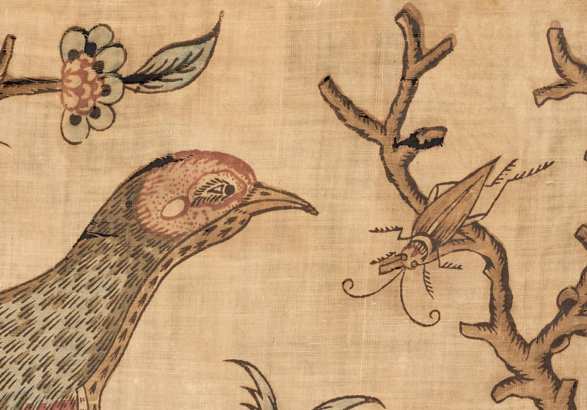1965.0027 Textile, printed, detail 3