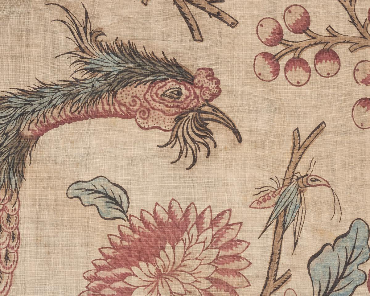 1965.0027 Textile, printed, detail 4
