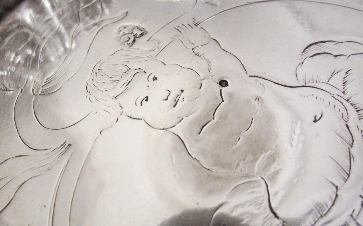 1965.0033 Tankard, detail 2
