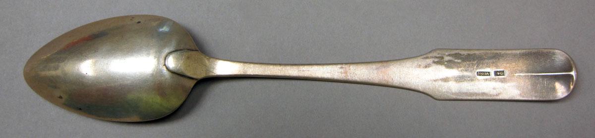 1965.0047 Silver Spoon underside