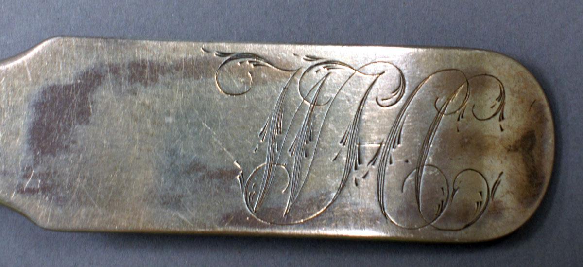 1965.0047 Silver Spoon engraving