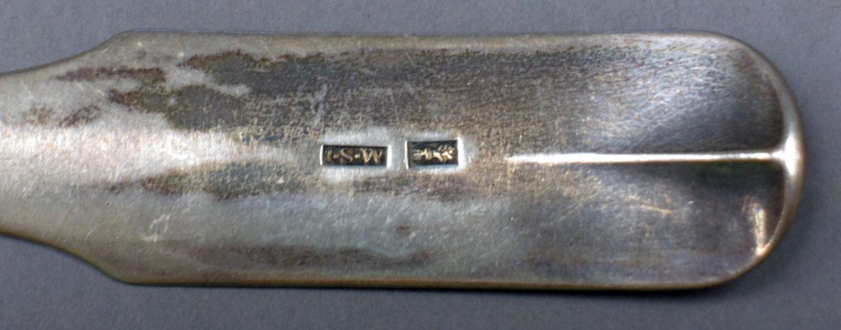 1965.0047 Silver Spoon mark